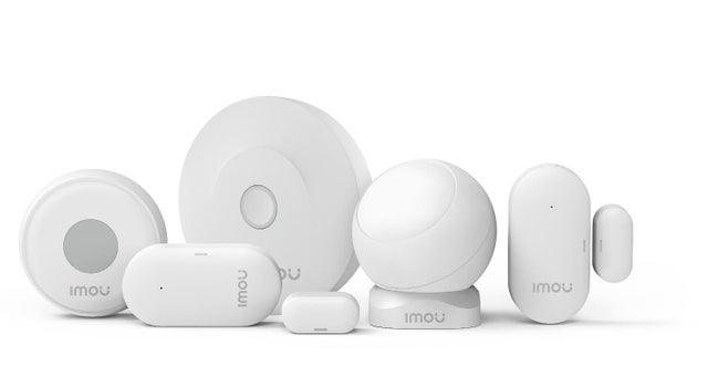 Kit sistema di allarme per appartamento senza fili Smart  IMOU  ZG2 con sensore di movimento, bianco