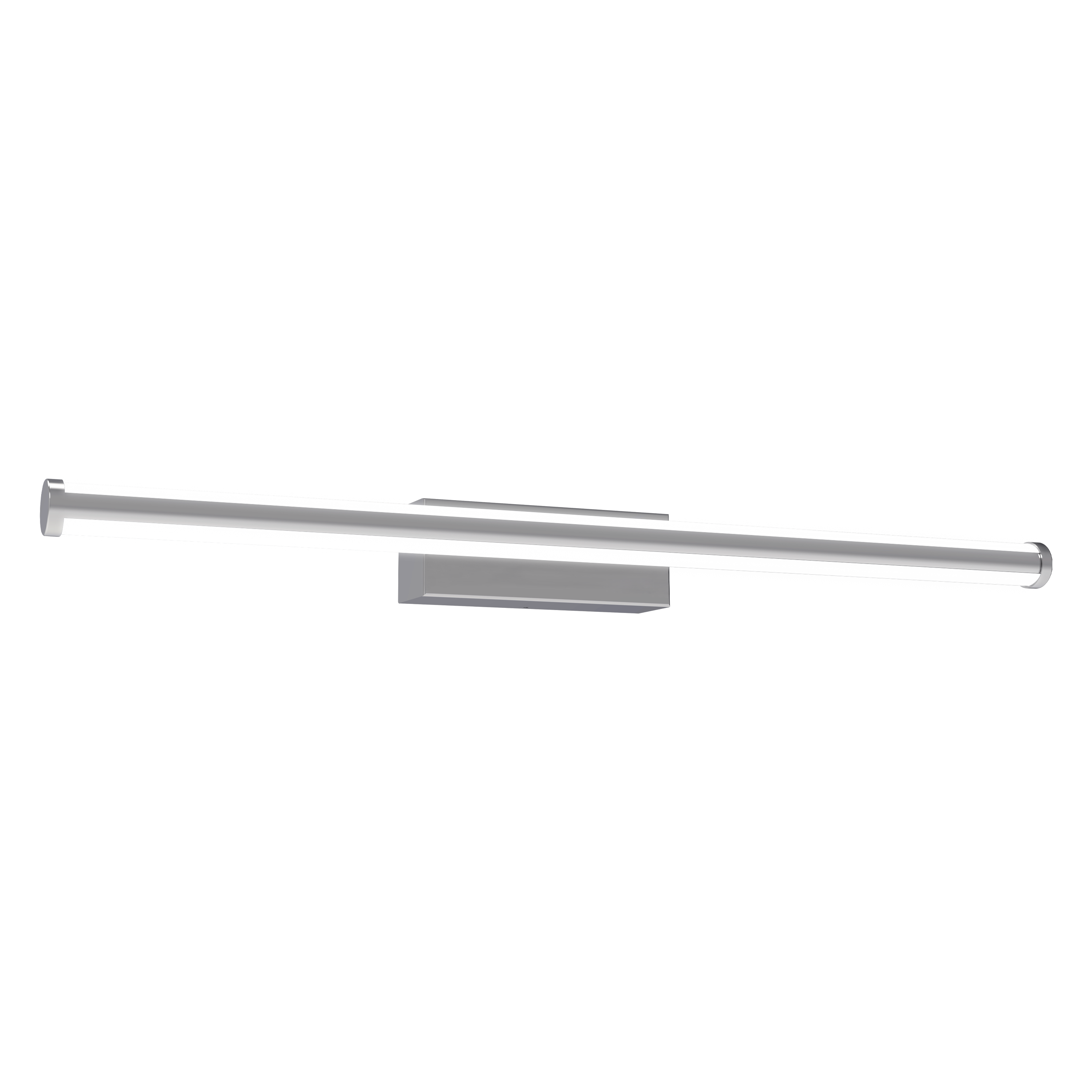 Kinkiet LED Gabri 2680 lm barwa od ciepłej do neutralnej 60 cm srebrna IP44 Inspire - 6