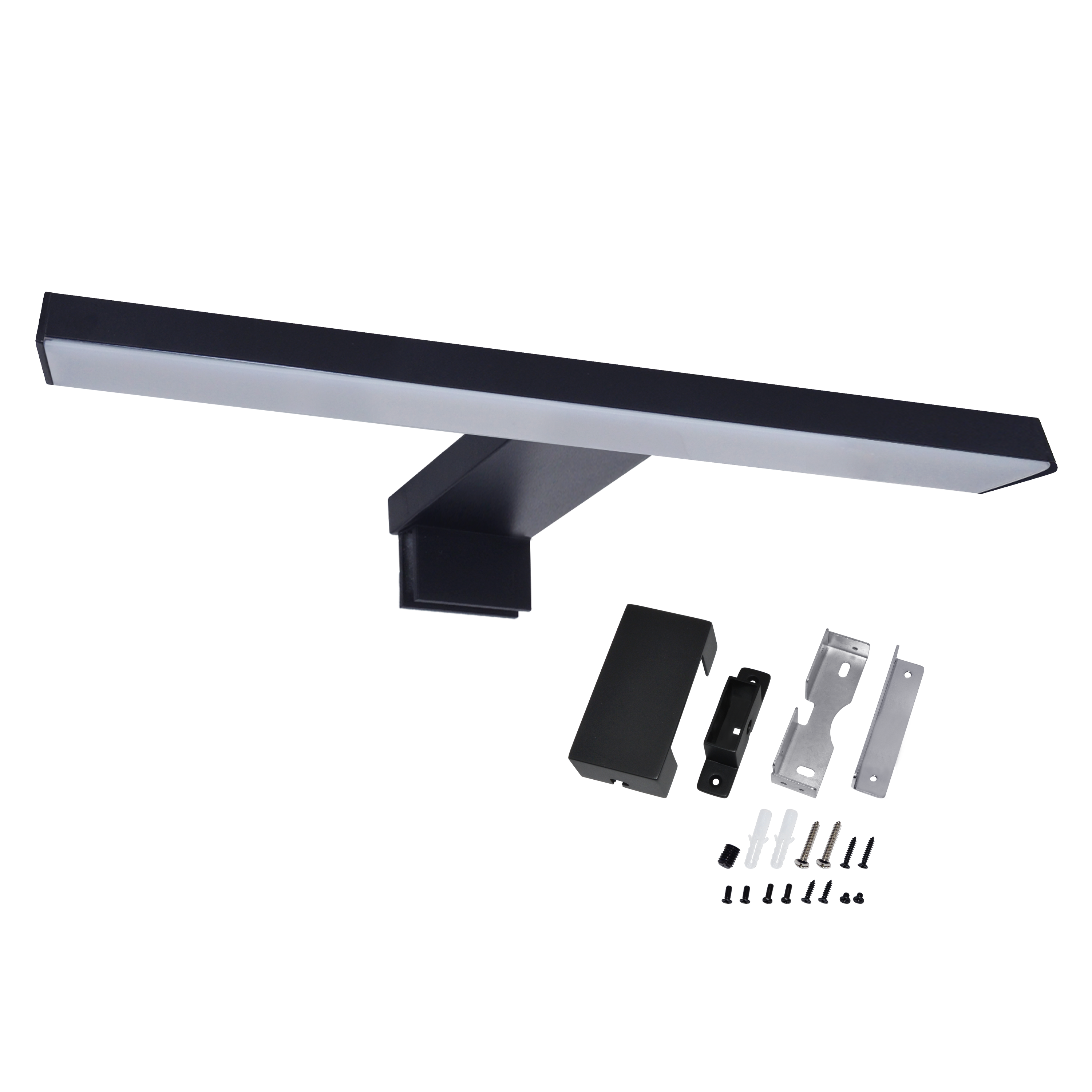 Kinkiet Slim czarny 30 cm IP44 LED Inspire