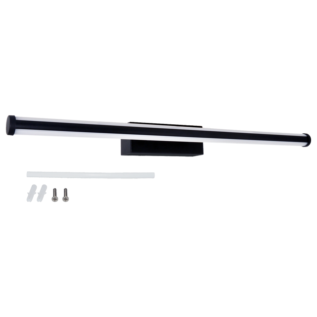 Kinkiet łazienkowy Gabri LED 2680 lm 15.5W 60 cm czarna IP44 Inspire