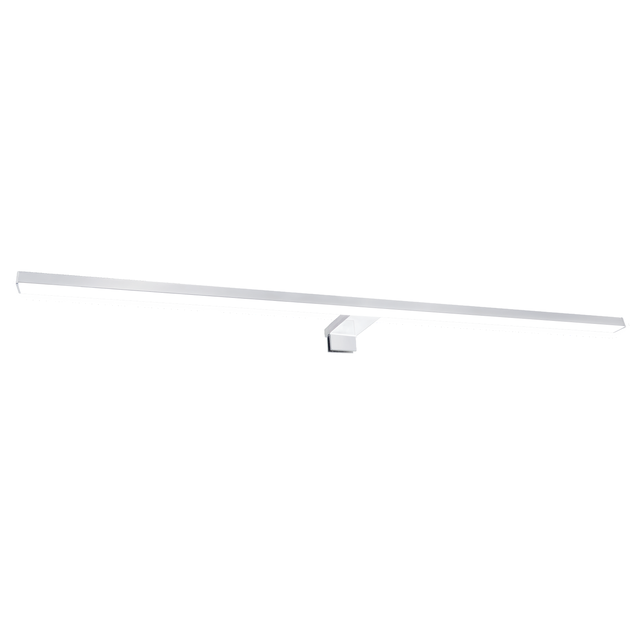 Applique LED bagno Slim 80 cromo IP44, luce bianco naturale 2100 lumen, INSPIRE