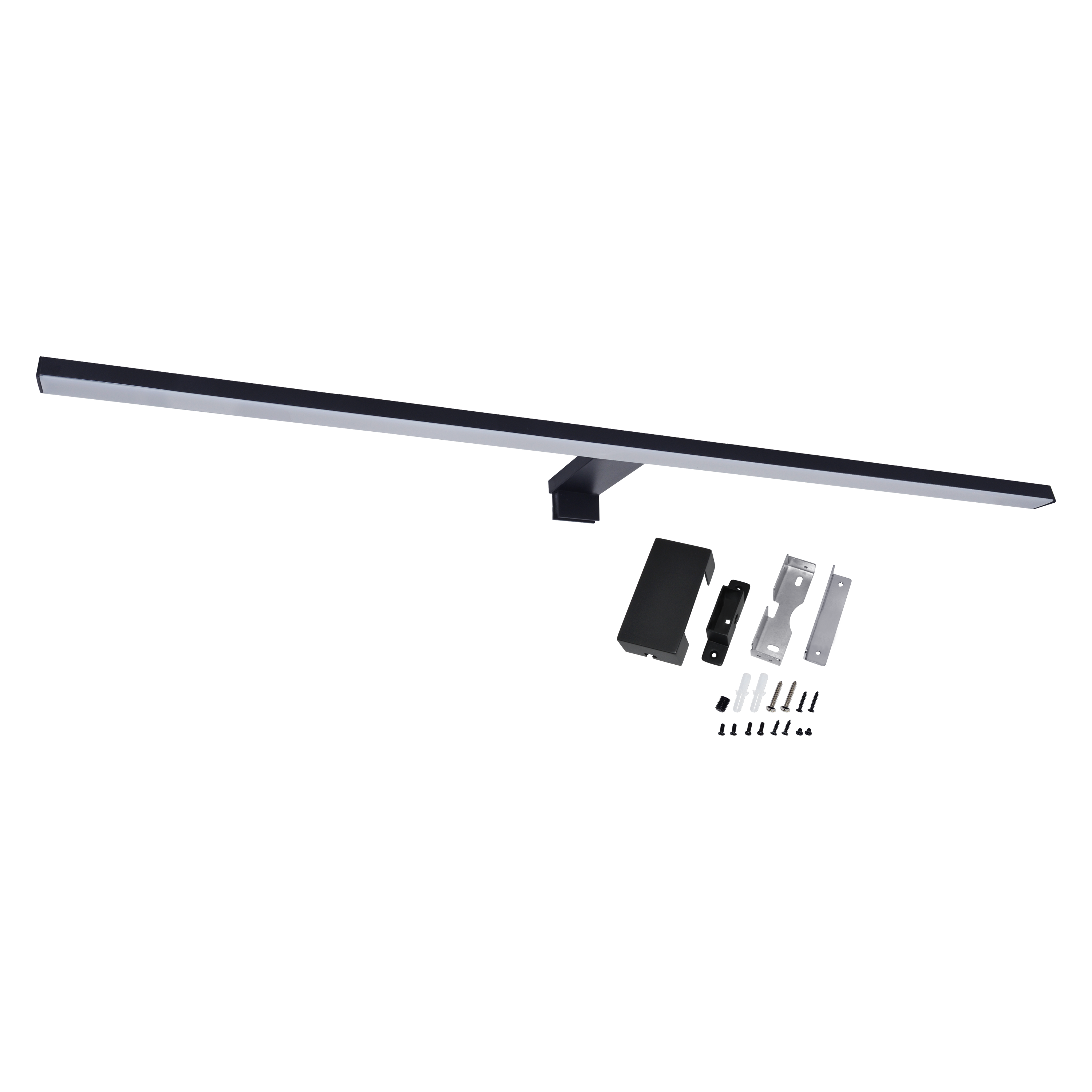 Kinkiet Slim czarny 80 cm IP44 LED Inspire