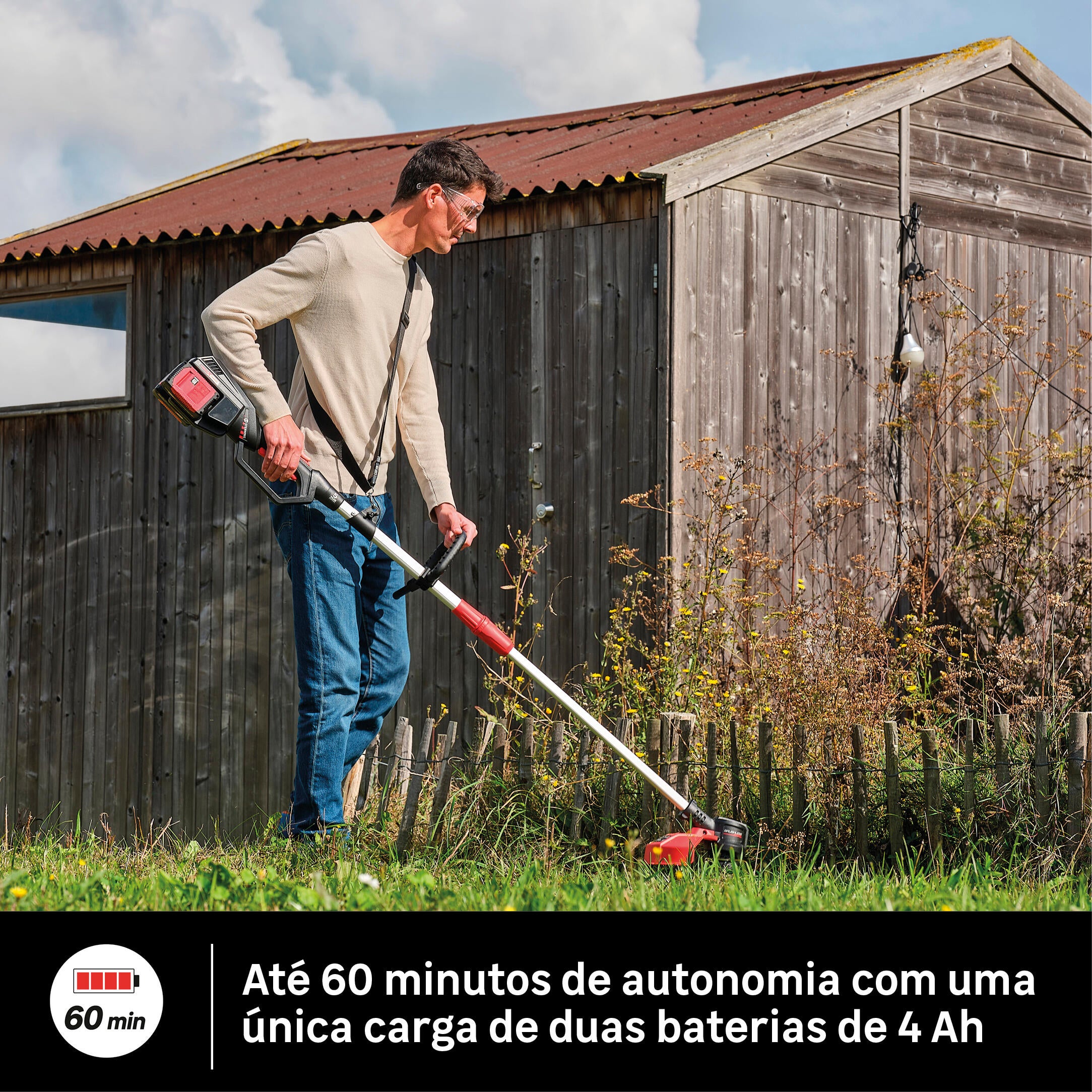 Roçadora bateria sterwins 2x18v - 2