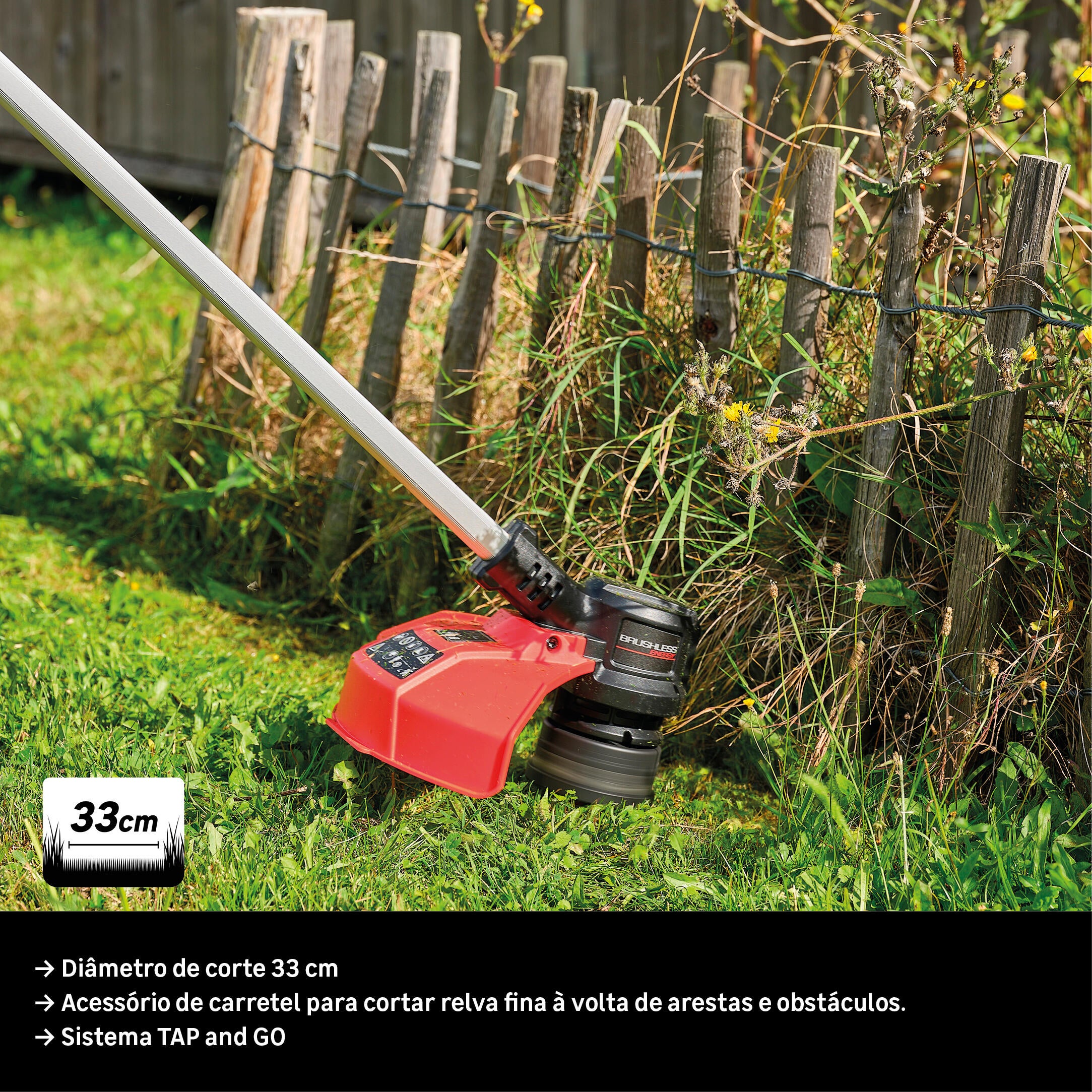 Roçadora bateria sterwins 2x18v - 3
