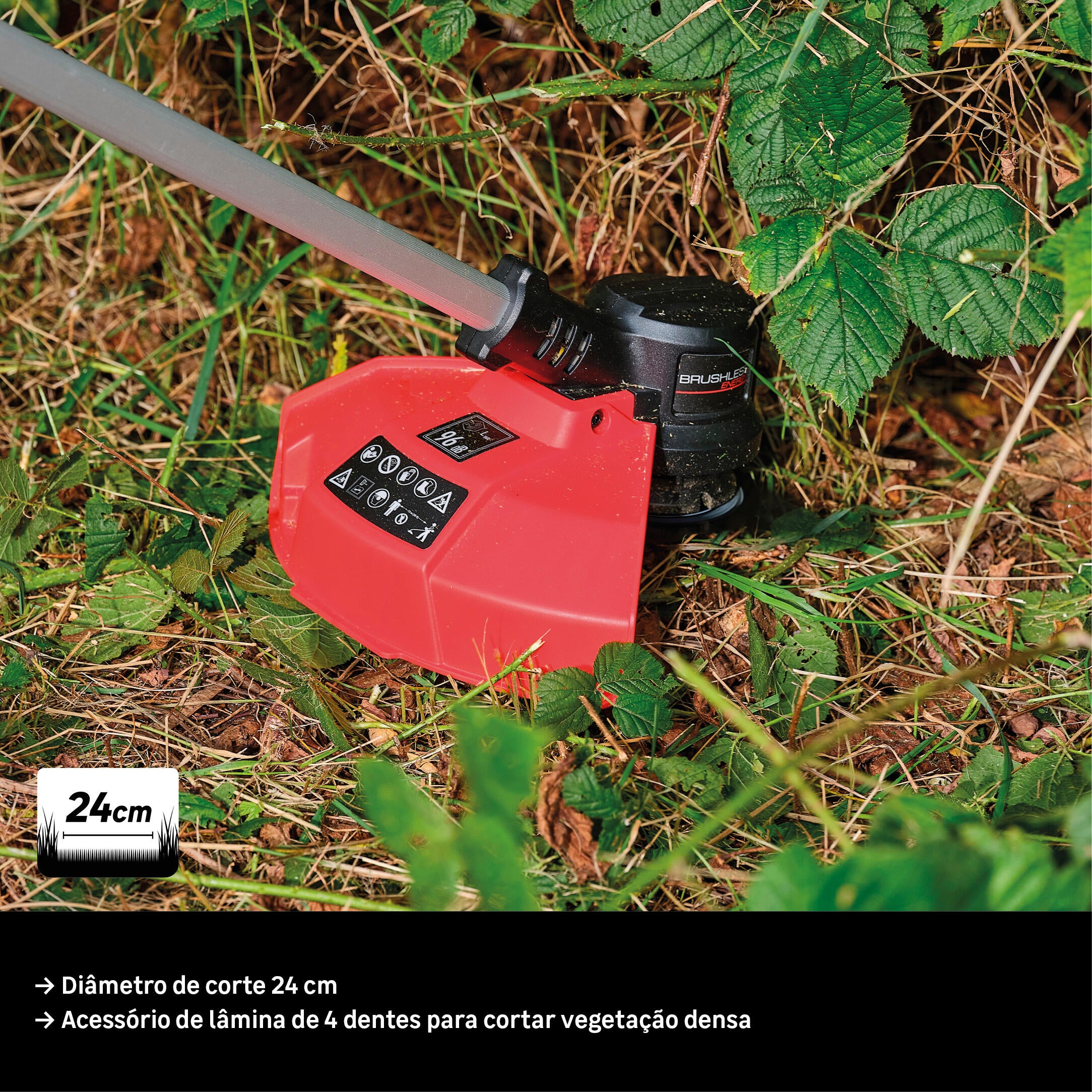 Roçadora bateria sterwins 2x18v - 4