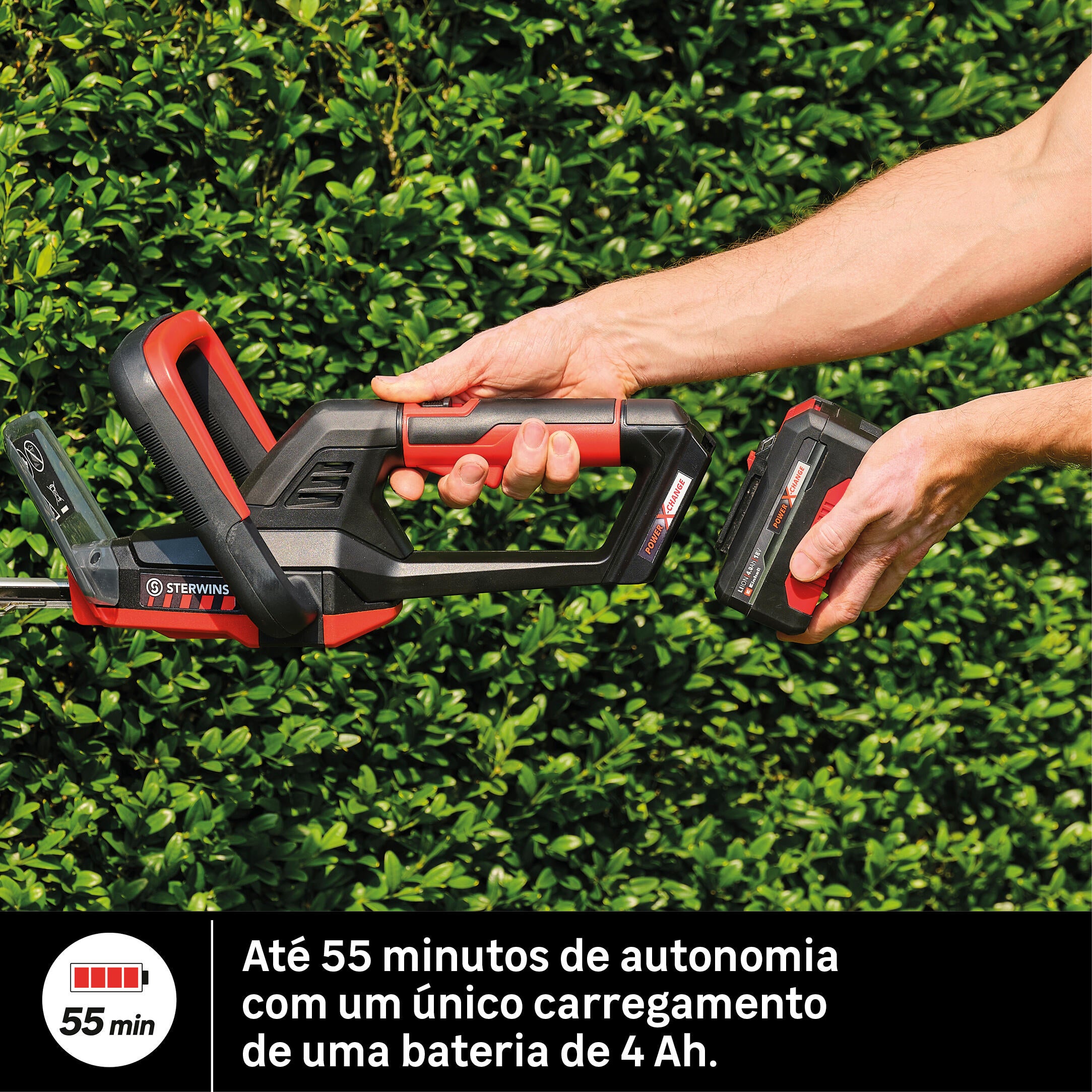 Corta sebes bateria sterwins 18v - 2