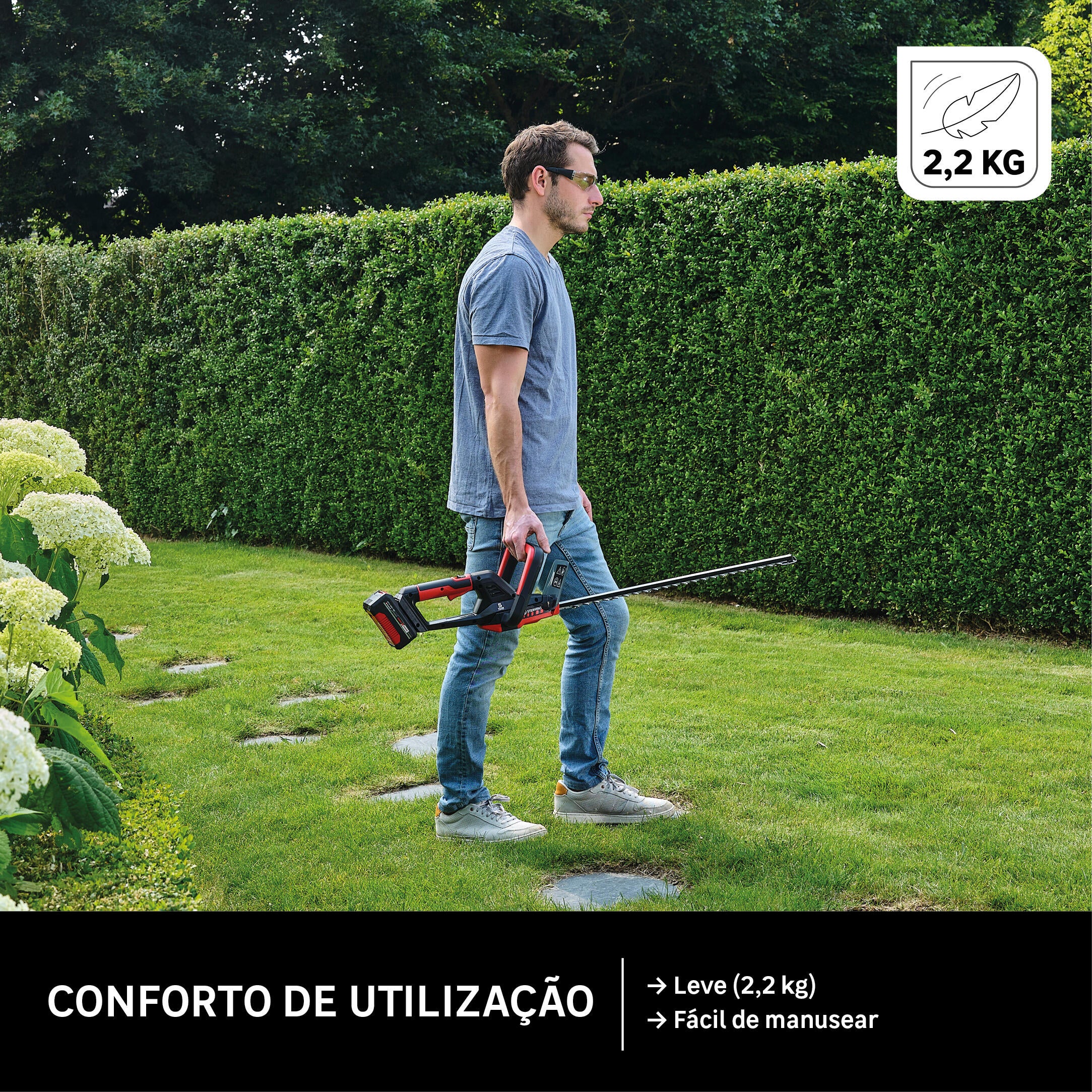 Corta sebes bateria sterwins 18v - 4