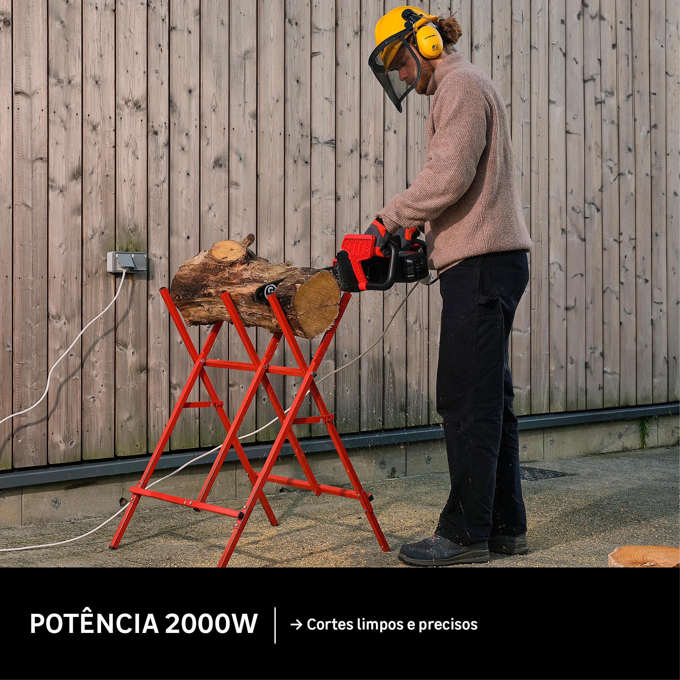 Motosserra elétrica 2000 W 35 cm Sterwins - 3