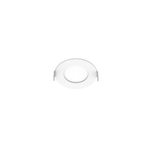 Spot LED Encastrable Rond ALU 12W (Pack de 5) - Blanc Chaud 2300K