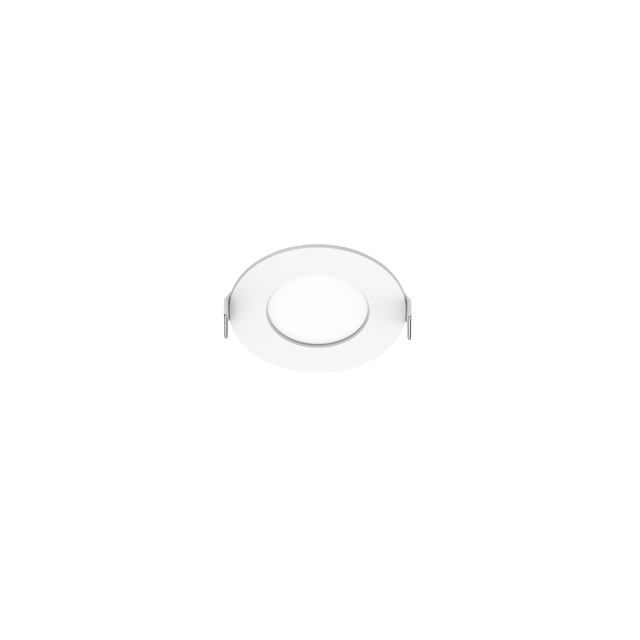 Downlight LED empotrable INSPIRE Extraflat blanco redondo ø8.5 cm 580 lm 3.7 W luz color luz de cálida a fría CCT (2700K-6000K) IP44 - Foco LED empotrado para baños