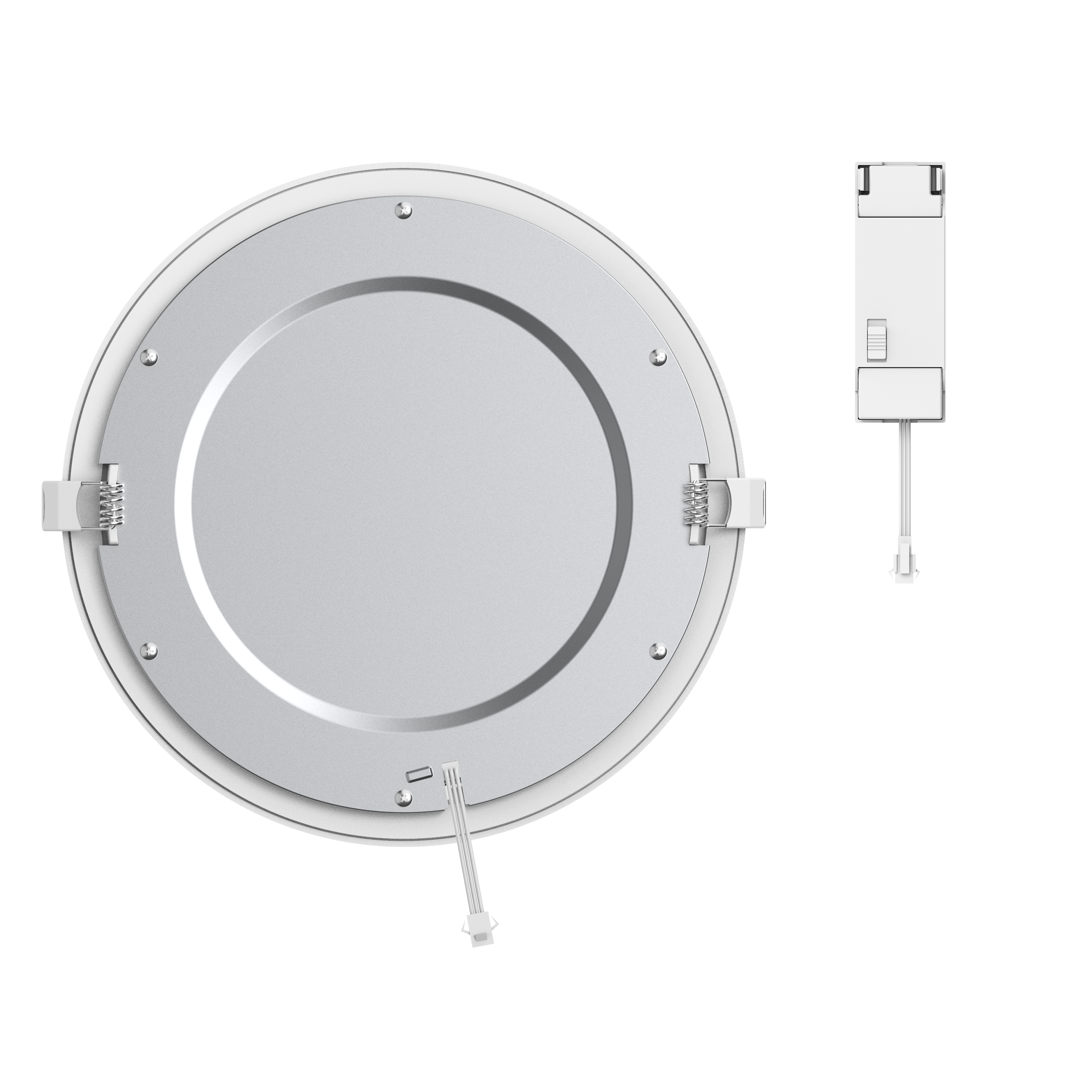 Spot encastré LED Extraflat IP44 D.22,5 variation blancs/intensité blanc INSPIRE - 4