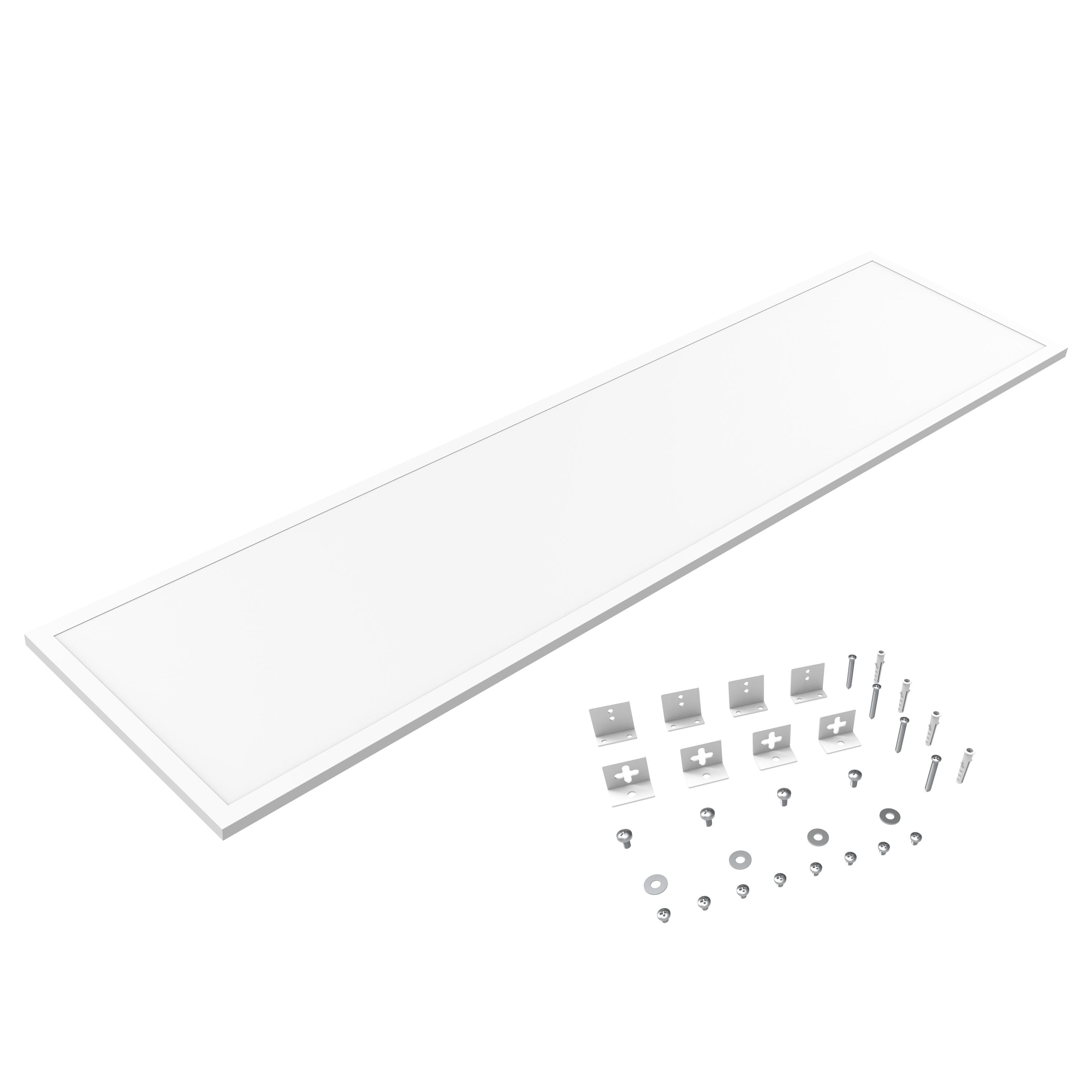Panel LED biały 30 x 120 cm 5000 lm - 3