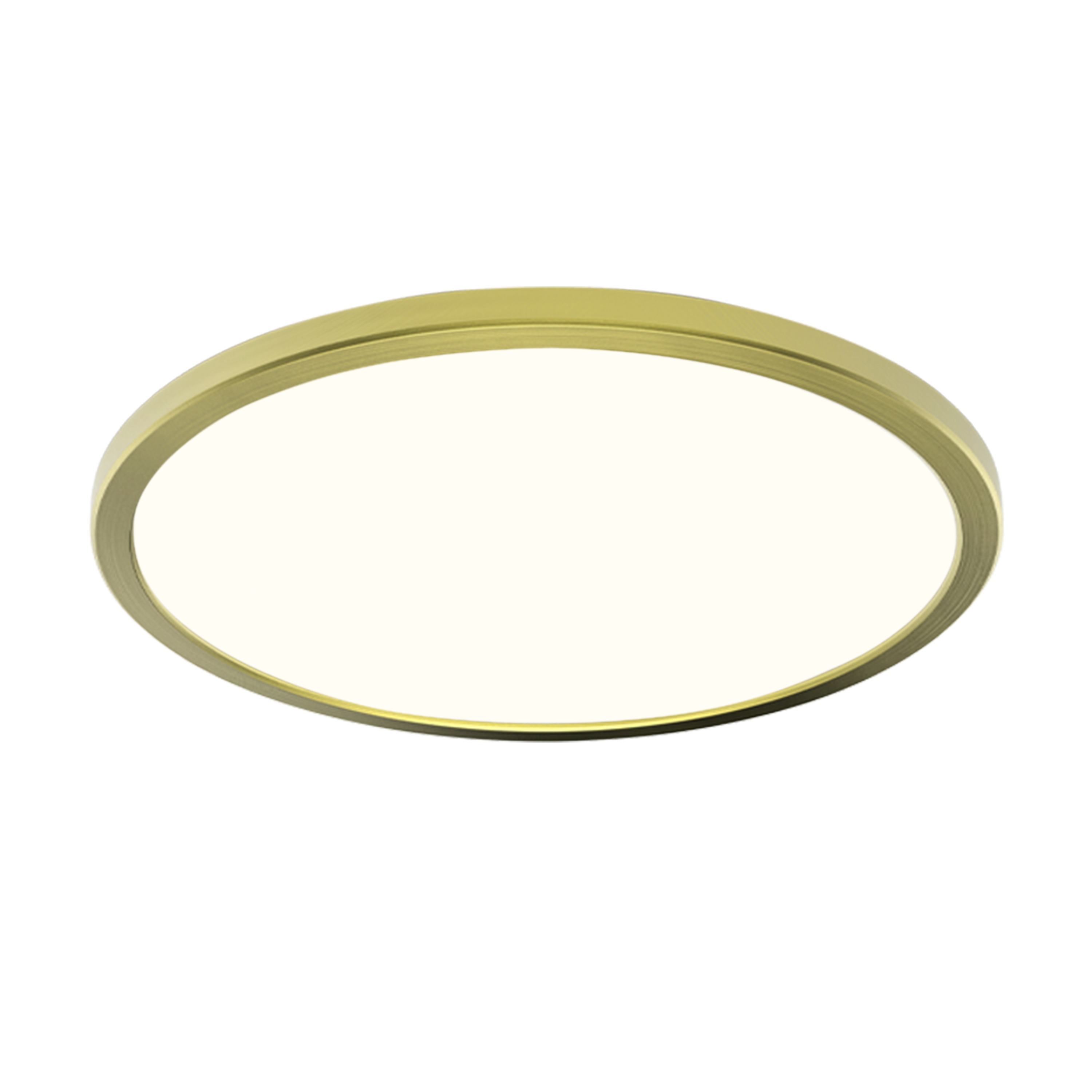 Plafonnier LED salle de bain Lano, D.29 cm 2300 lumens, laiton INSPIRE - 4