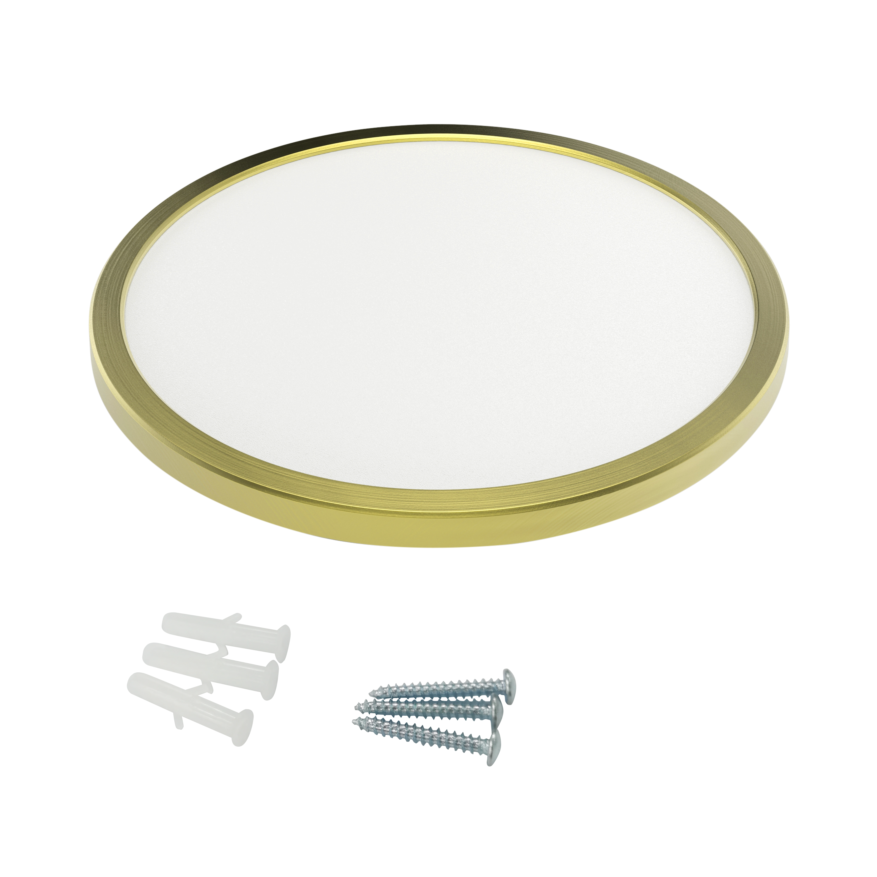 Plafón  INSPIRE Módulo LED 1700 lm dorado 29 cm blanco - 7