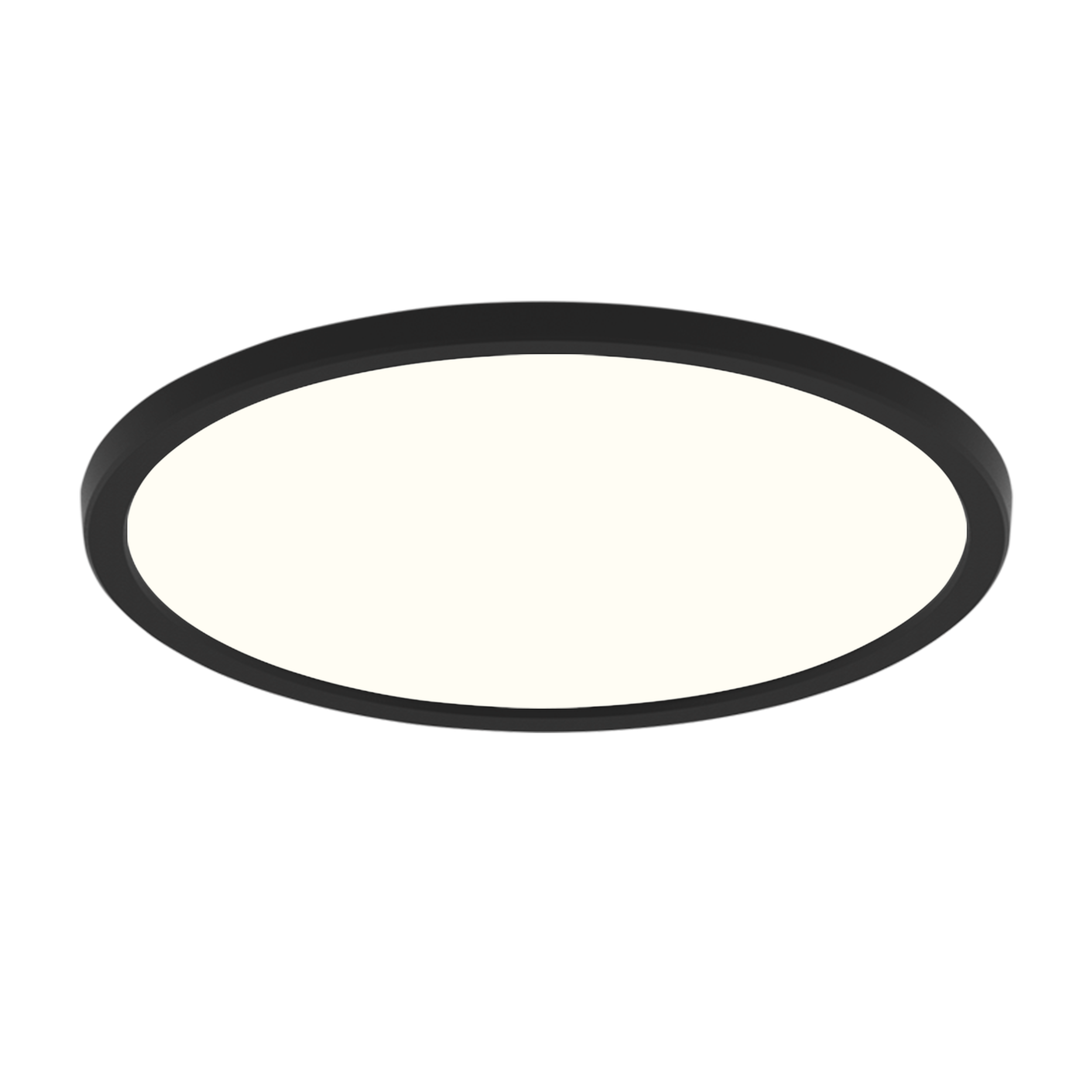 Plafonnier LED salle de bain Lano, D.29 cm 2300 lm blanc neutre, noir INSPIRE - 5