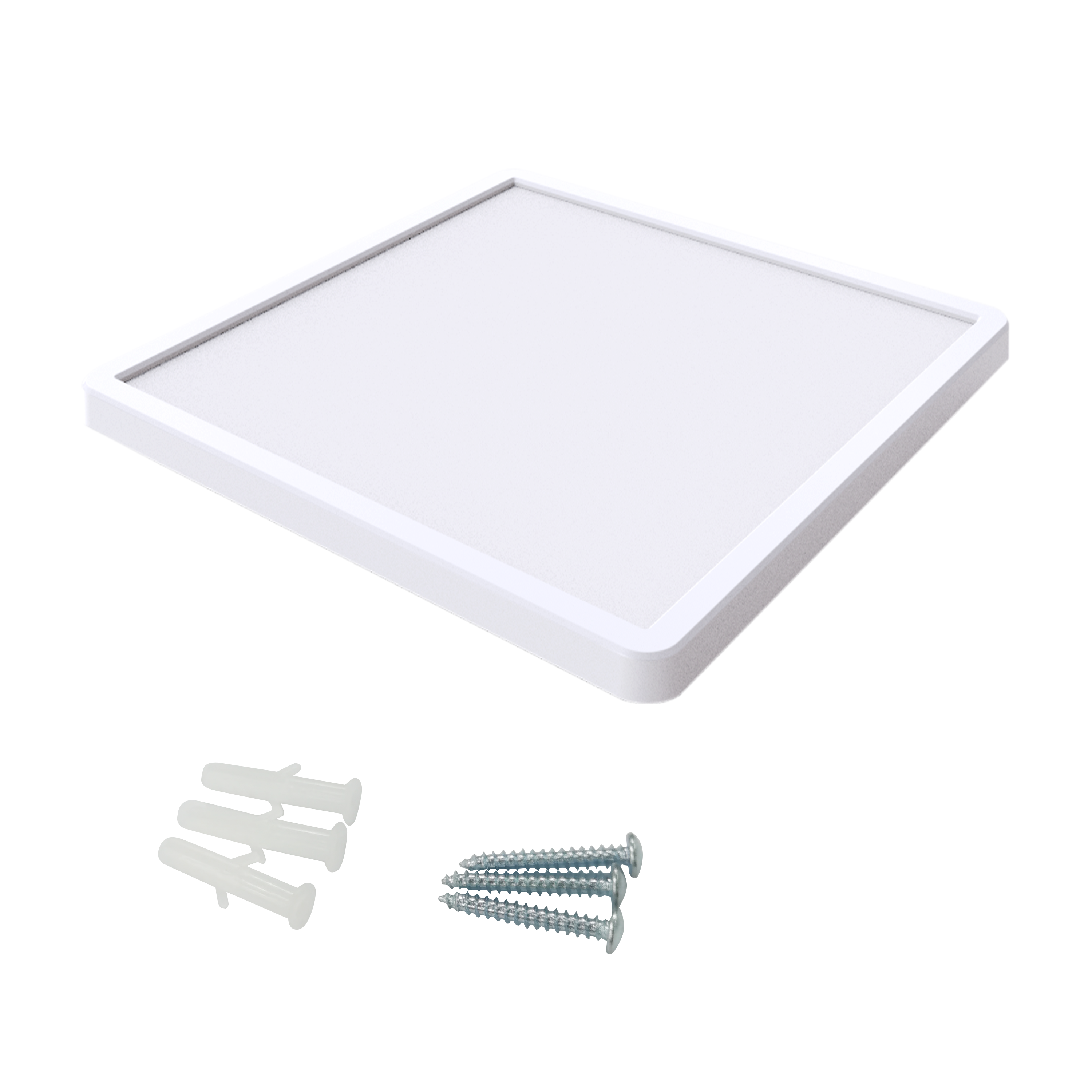 Panneau LED salle de bain Lano, 29x29 cm, blanc neutre, blanc INSPIRE - 7