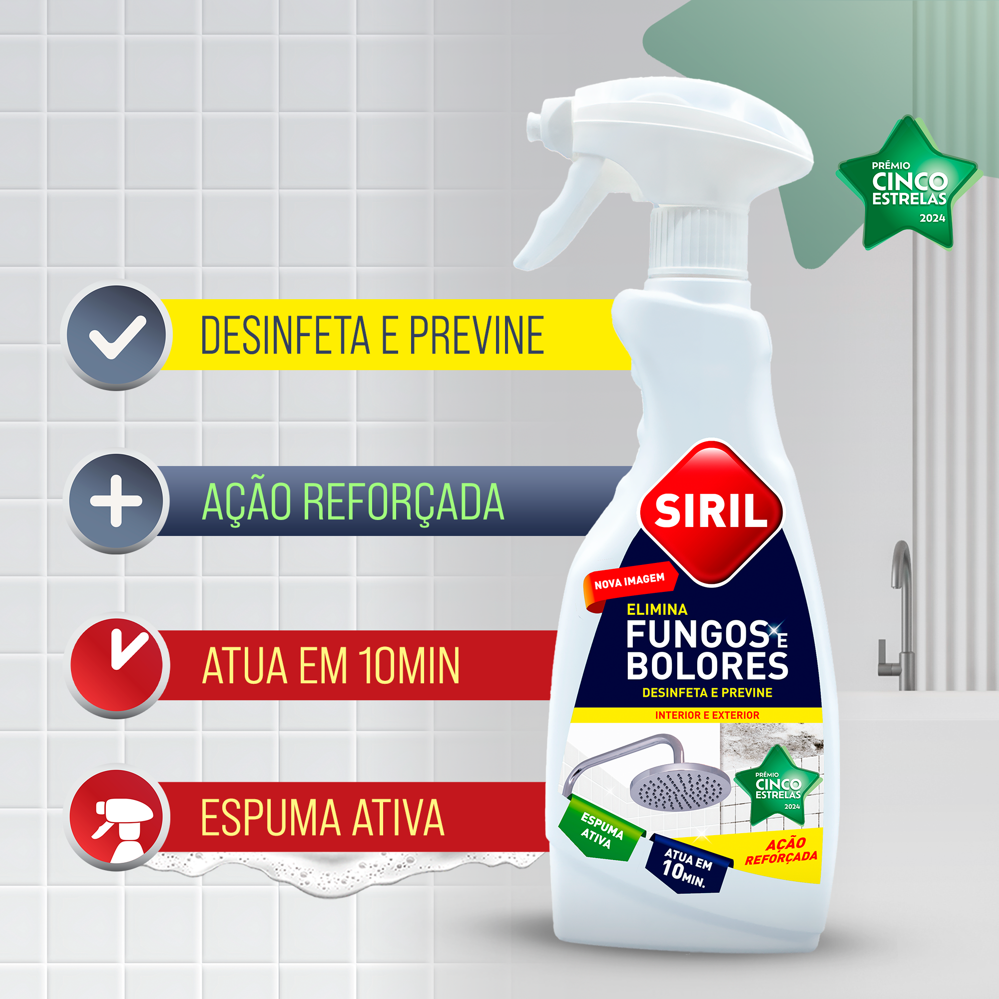 Removedor de bolores e fungos 500 ml Siril - 4