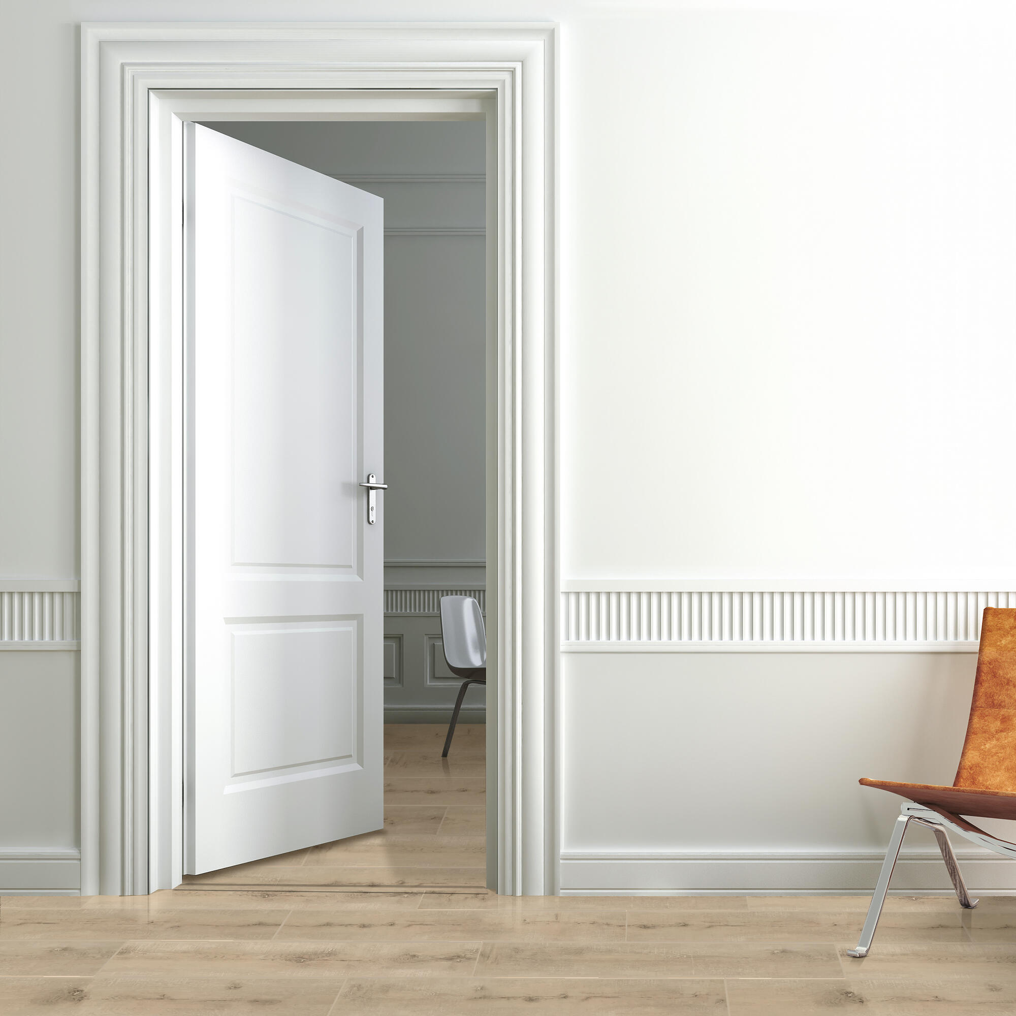 Barre de seuil 4 en 1 alu décor strada à fixer, l.3.7 cm x L.83 cm ARTENS - 3