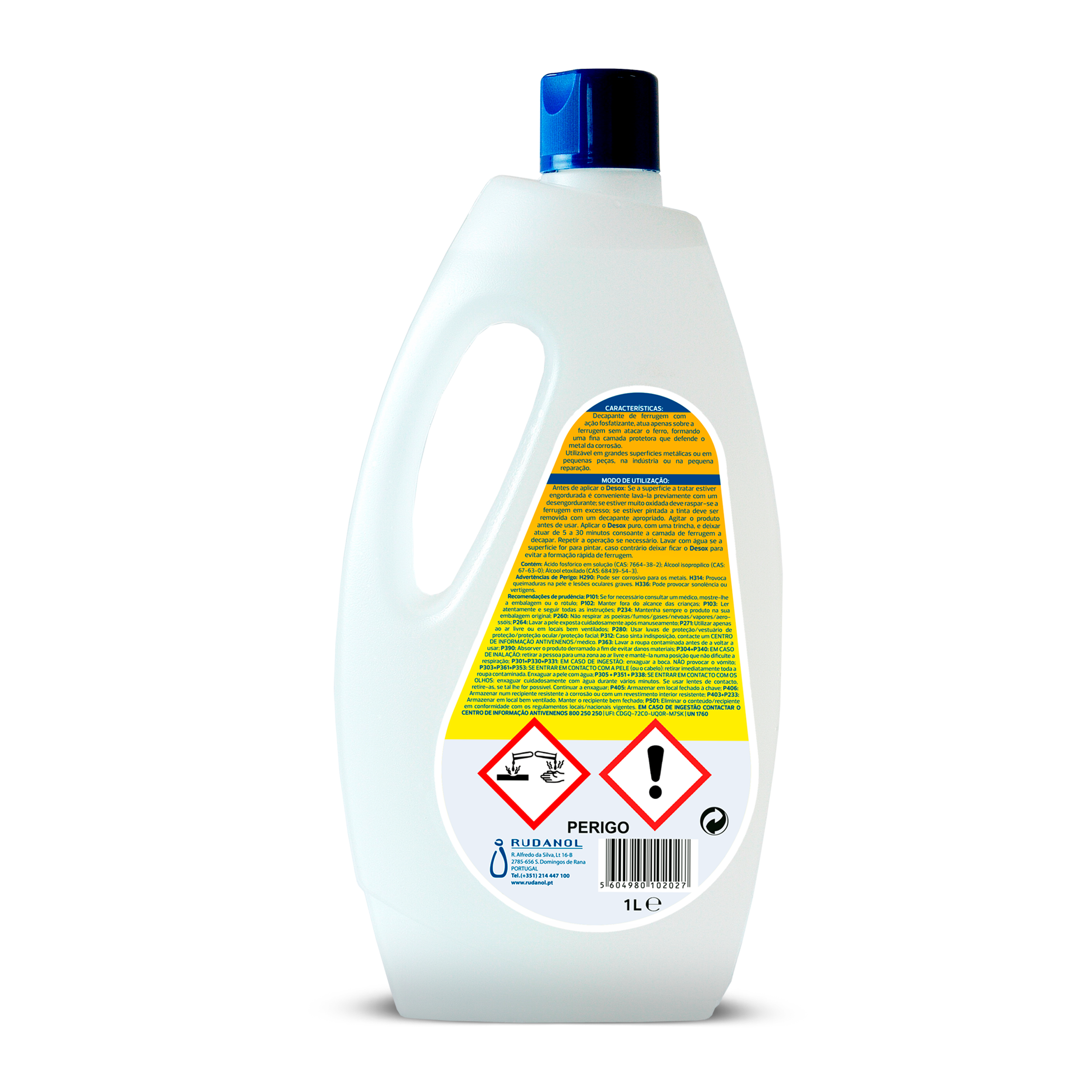 Removedor de ferrugem 1 L Desox - 4
