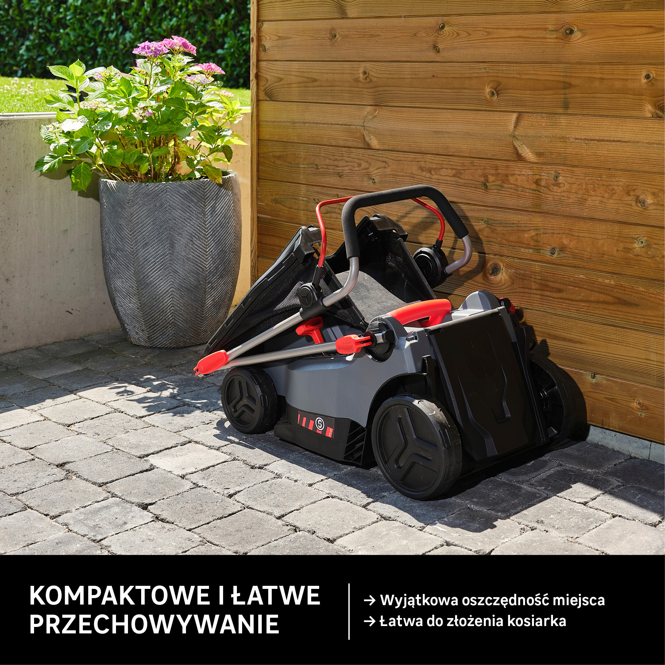 Kosiarka akumulatorowa Sterwins 36VLM2-37P.1A 18V 2x4Ah 37.5cm - 15