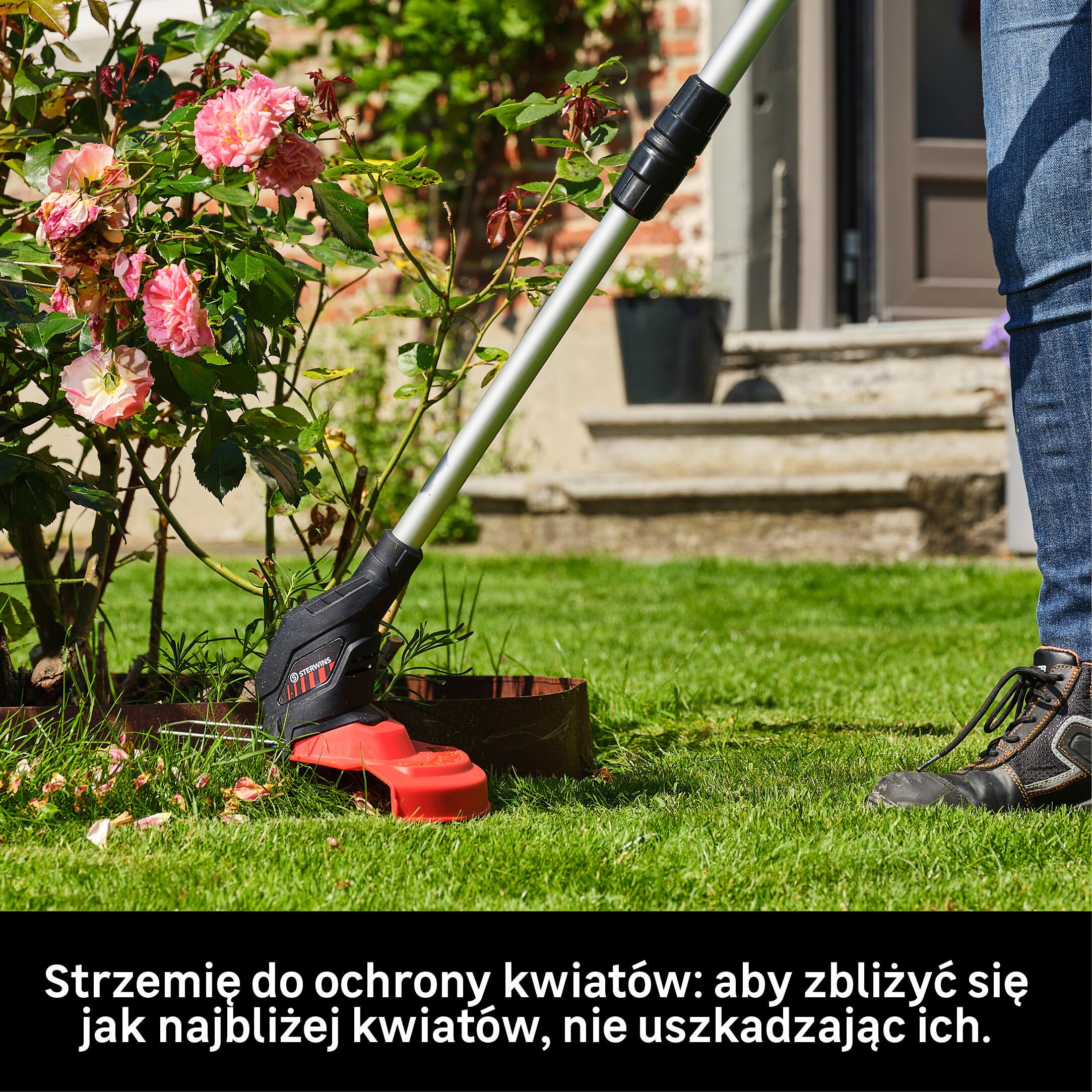 Podkaszarka akumulatorowa 18V 24 cm Solo Power X-Change Sterwins - 14