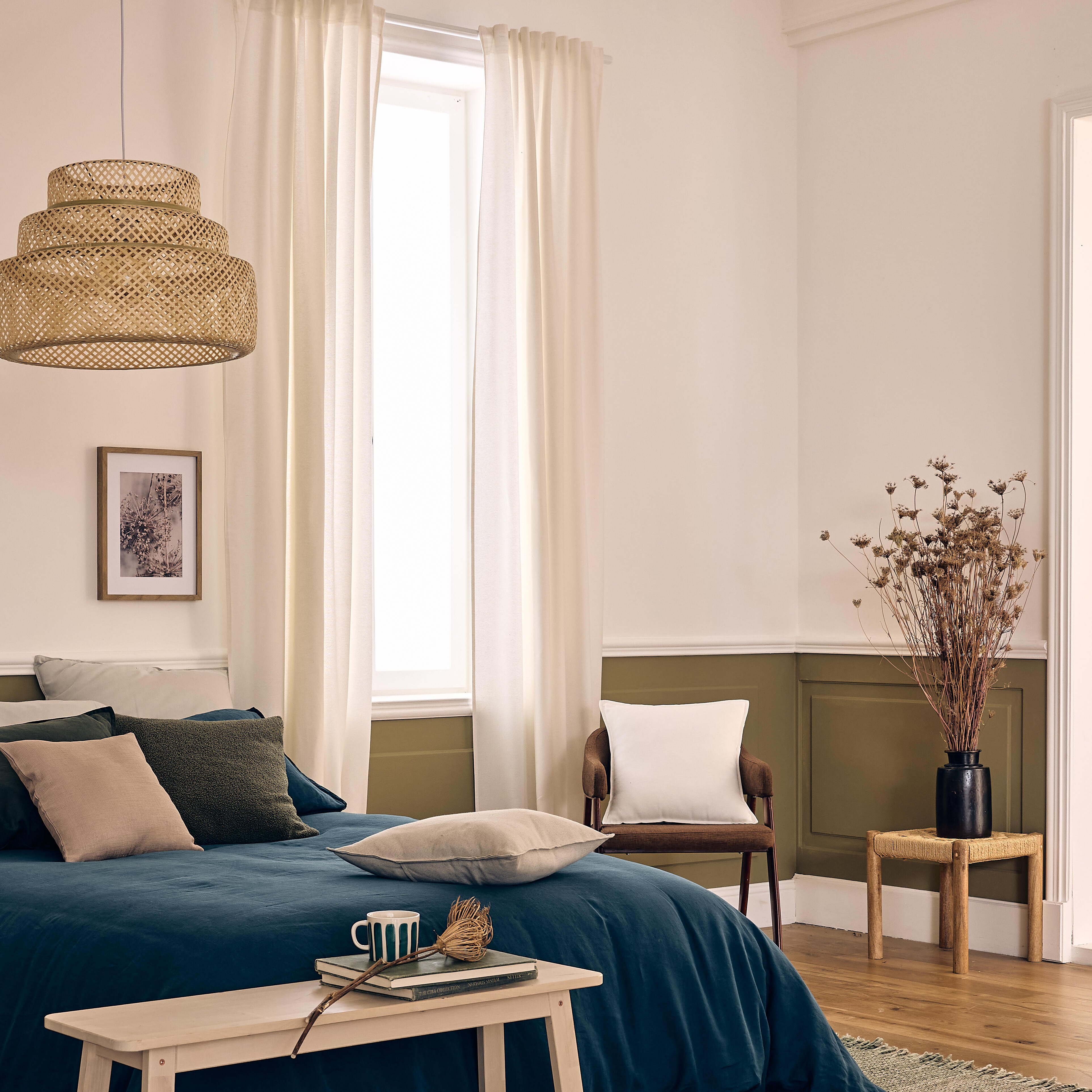 Voilage tamisant produit sans caractéristiques spécifiques, Axana, blanc H.280 x - 7