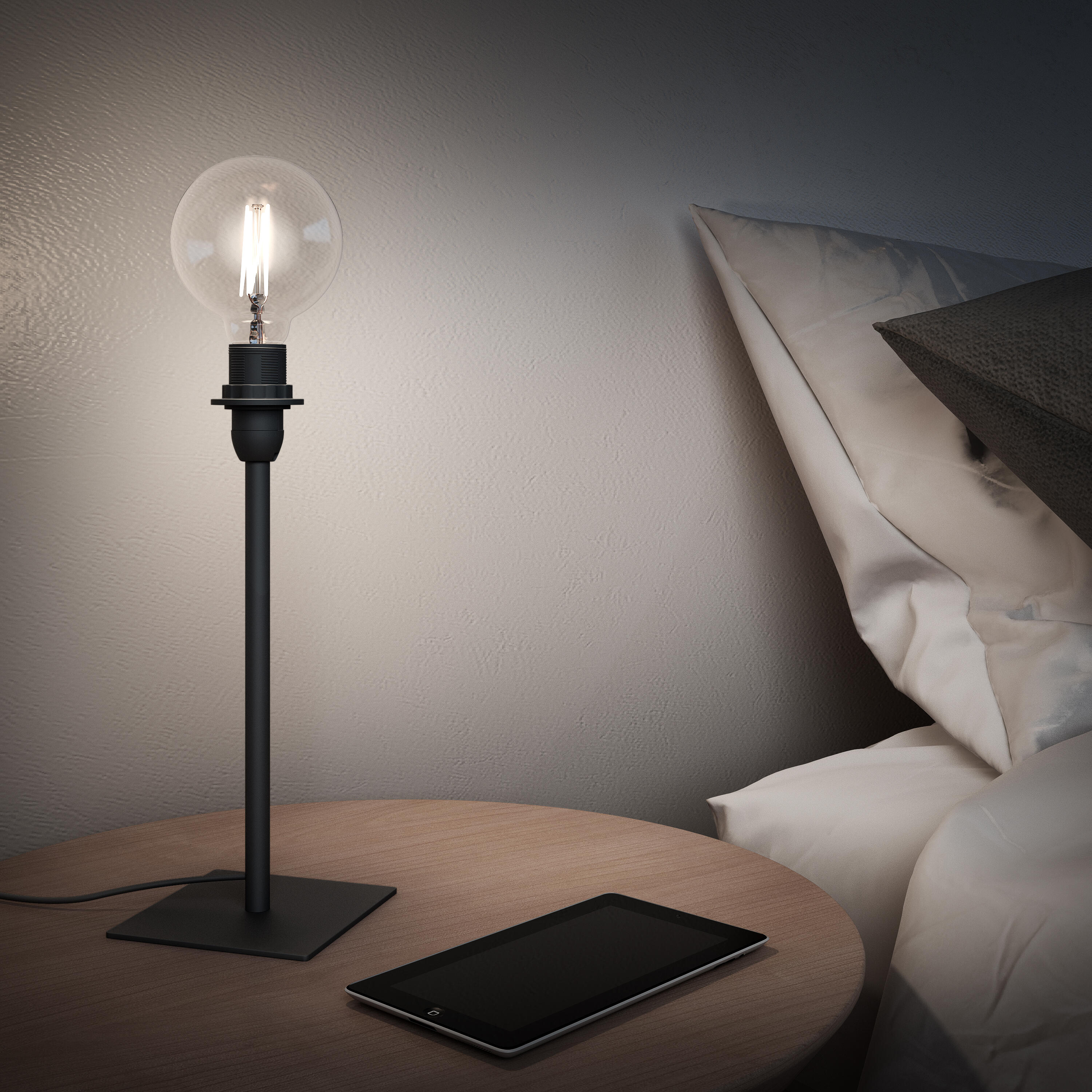 Podstawa lampy stołowej LINZ czarna E14 INSPIRE