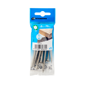 Viti Per Legno Viti Per Truciolato 6x40 Mm In Acciaio Inox - 200 Pezzi Con Testa Phillips 200 Pezzi Viti Inox - Foto 6