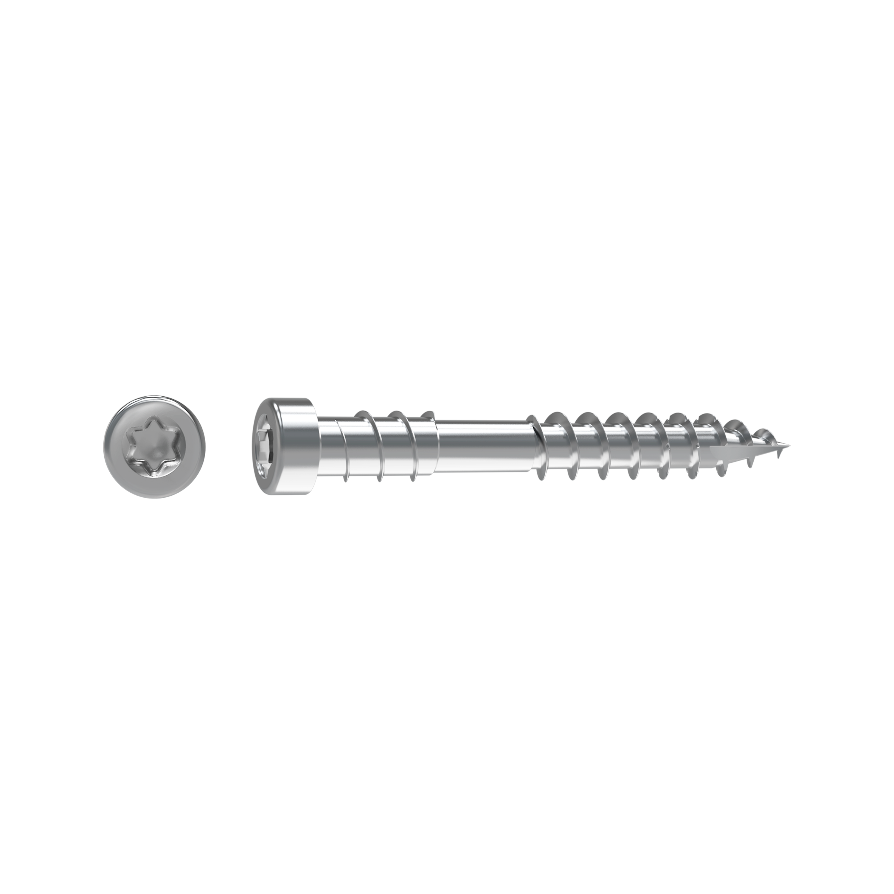 1000 vis TORX inox STANDERS, Ø5.0 x L.60.0 mm + 2 Embouts - 7