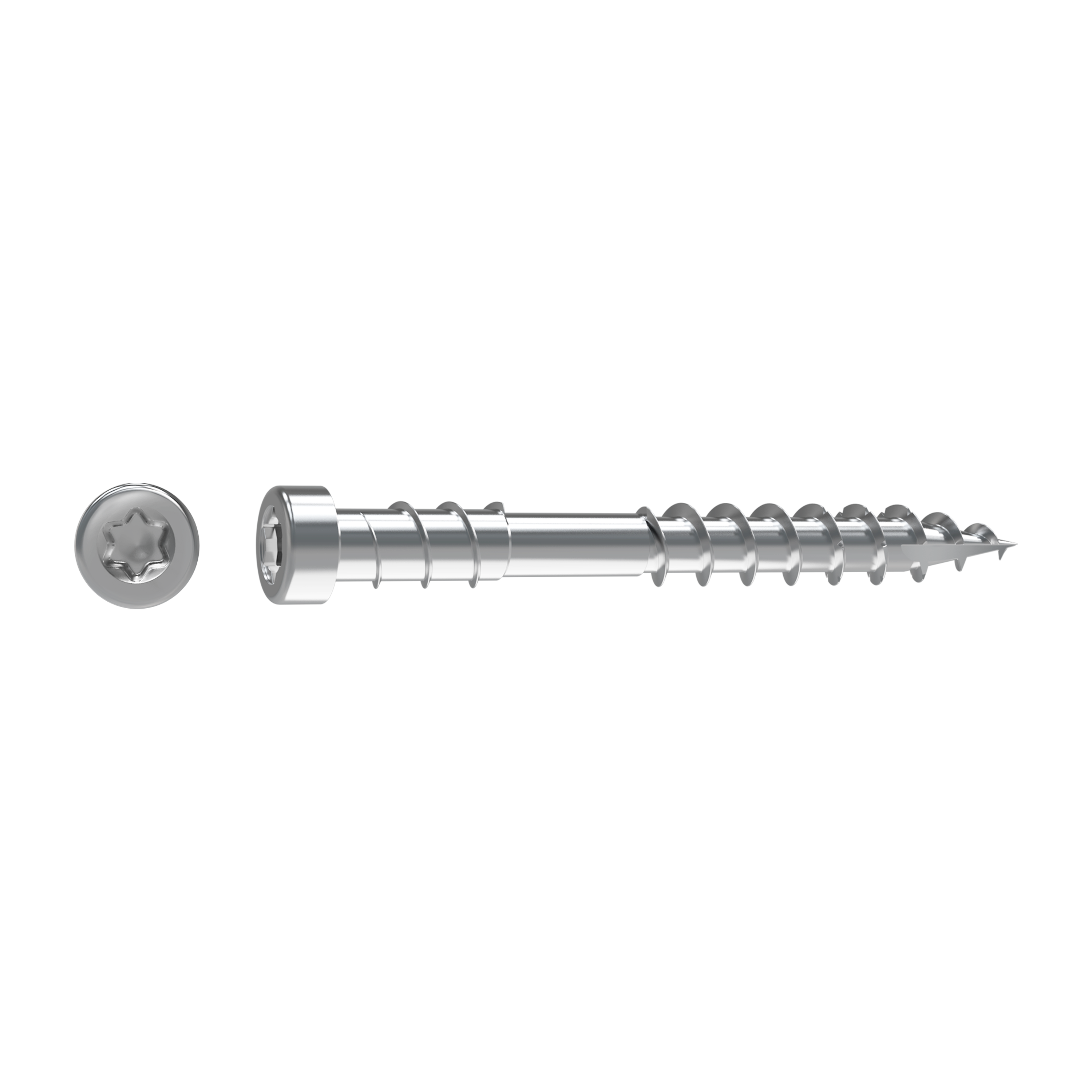 500 vis TORX inox STANDERS, Ø5.0 x L.70.0 mm + Embout - 7
