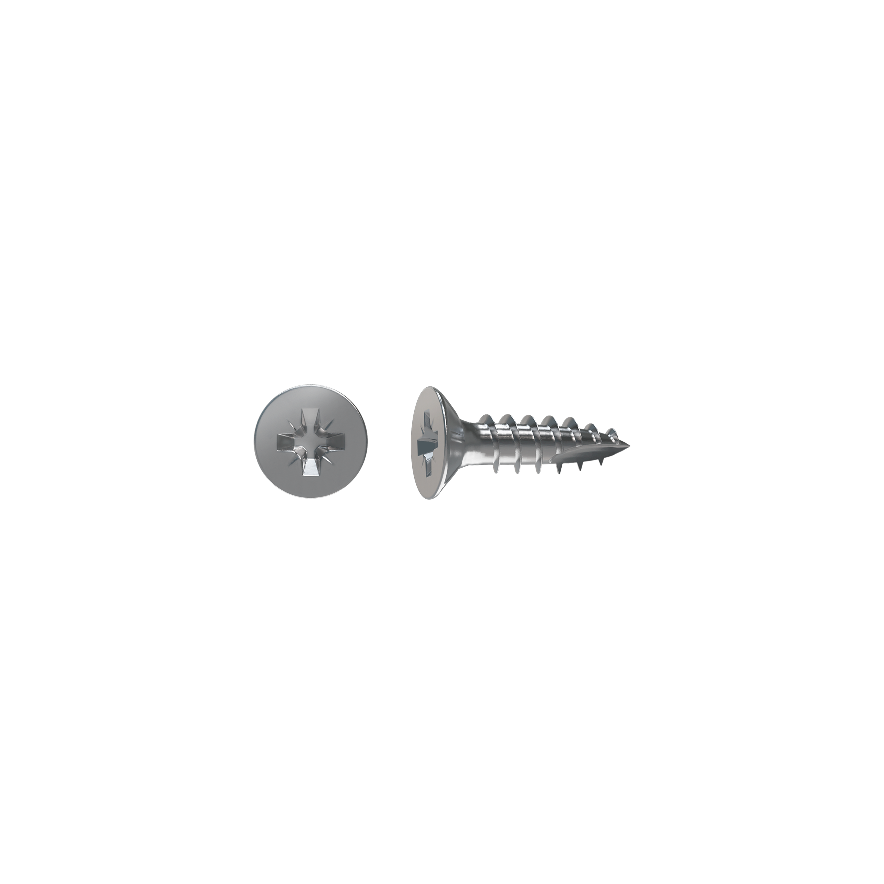 Bolsa 45 Parafusos cabeça plana oval STANDERS inox A4 3x12 - 2
