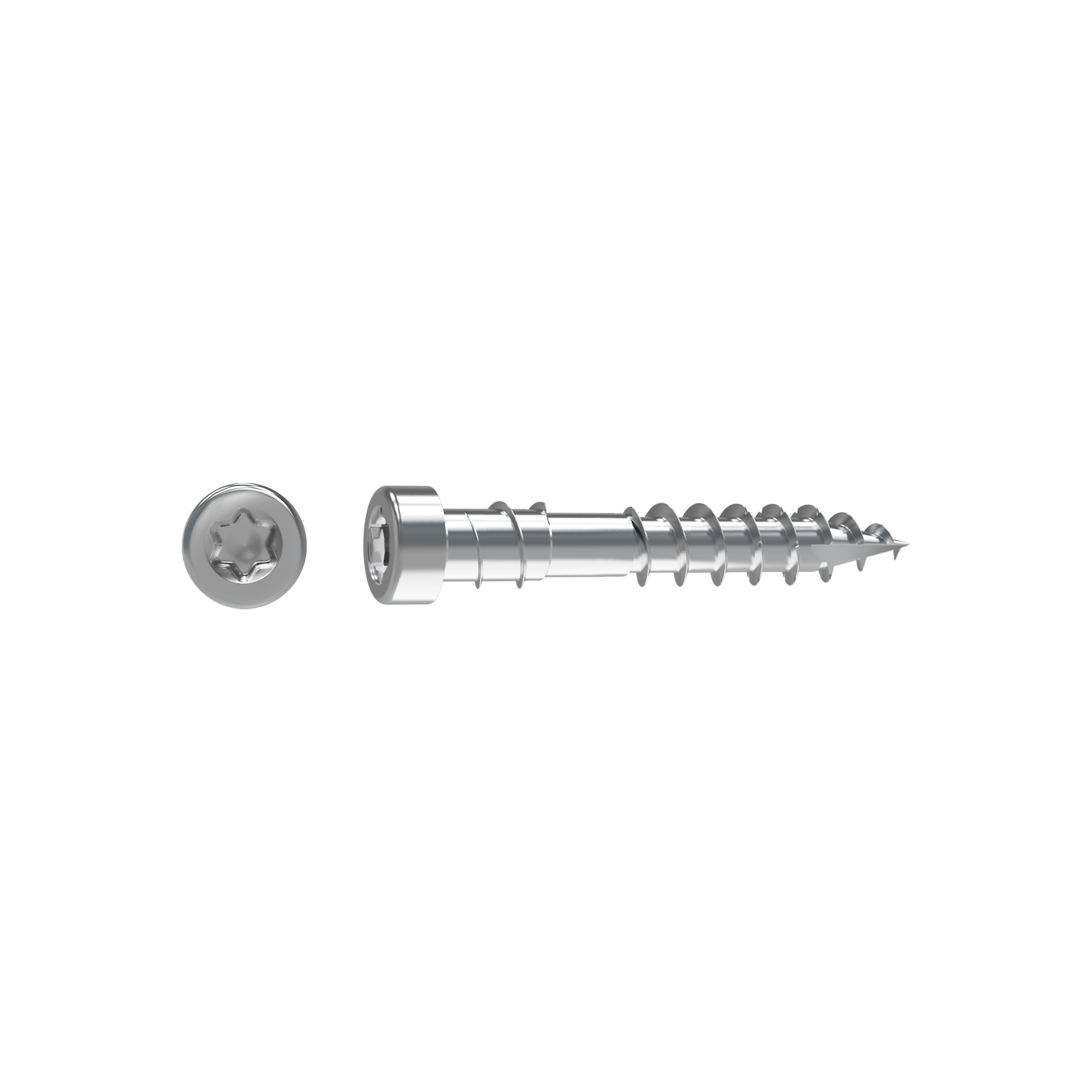 500 vis TORX inox STANDERS, Ø5.0 x L.50.0 mm + Embout - 7