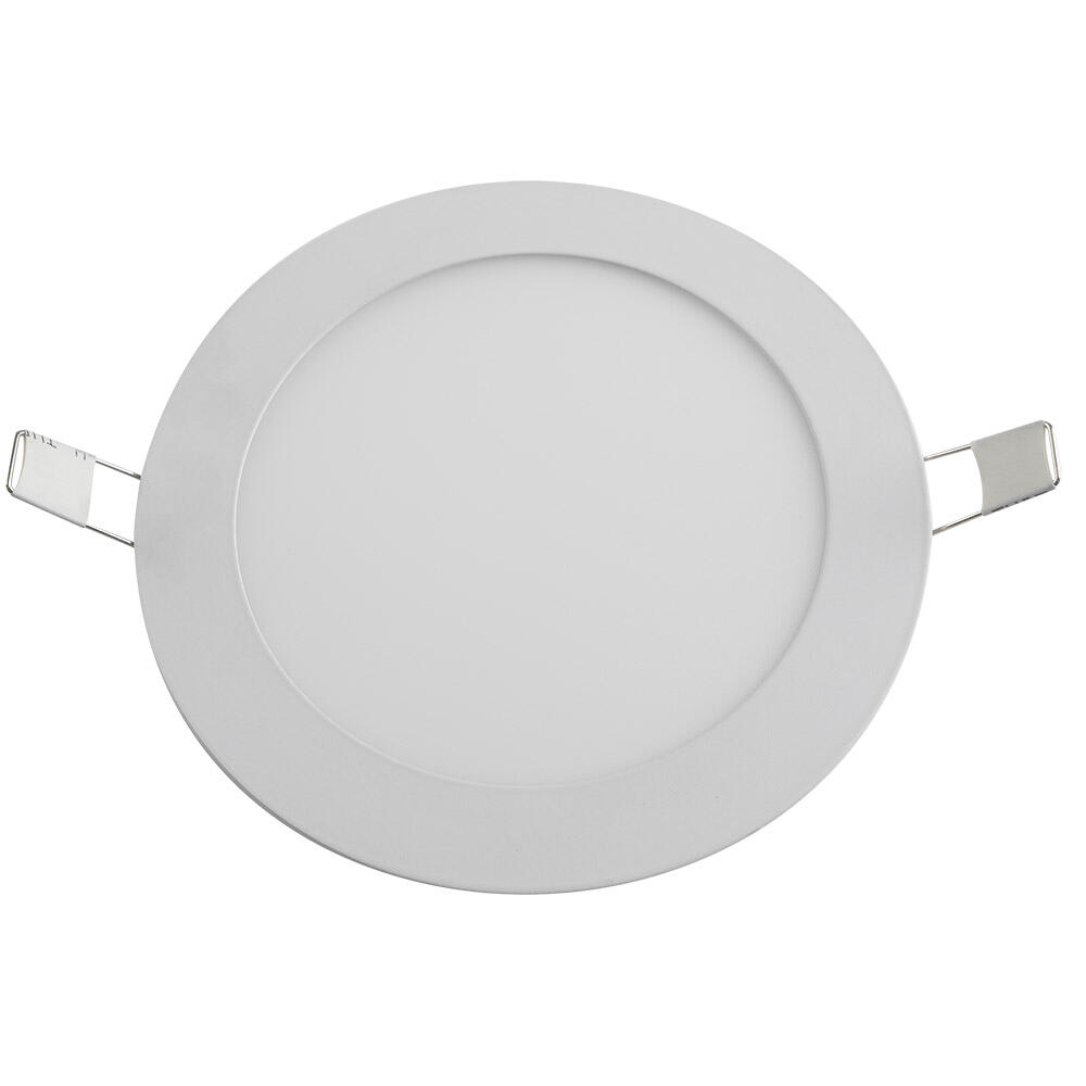 Downlight LED empotrable ALVERLAMP blanco redondo ø17.4 cm 1260 luz blanco cálido 3000K IP20 - Foco LED empotrado para techos - 3