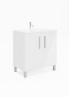 Mueble de baño Nerea blanco 80x45 cm (lavabo no incluido)