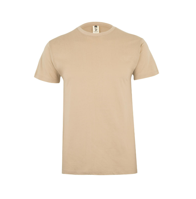 Camiseta manga corta unisex melbourne mukua - talla sand - talla l