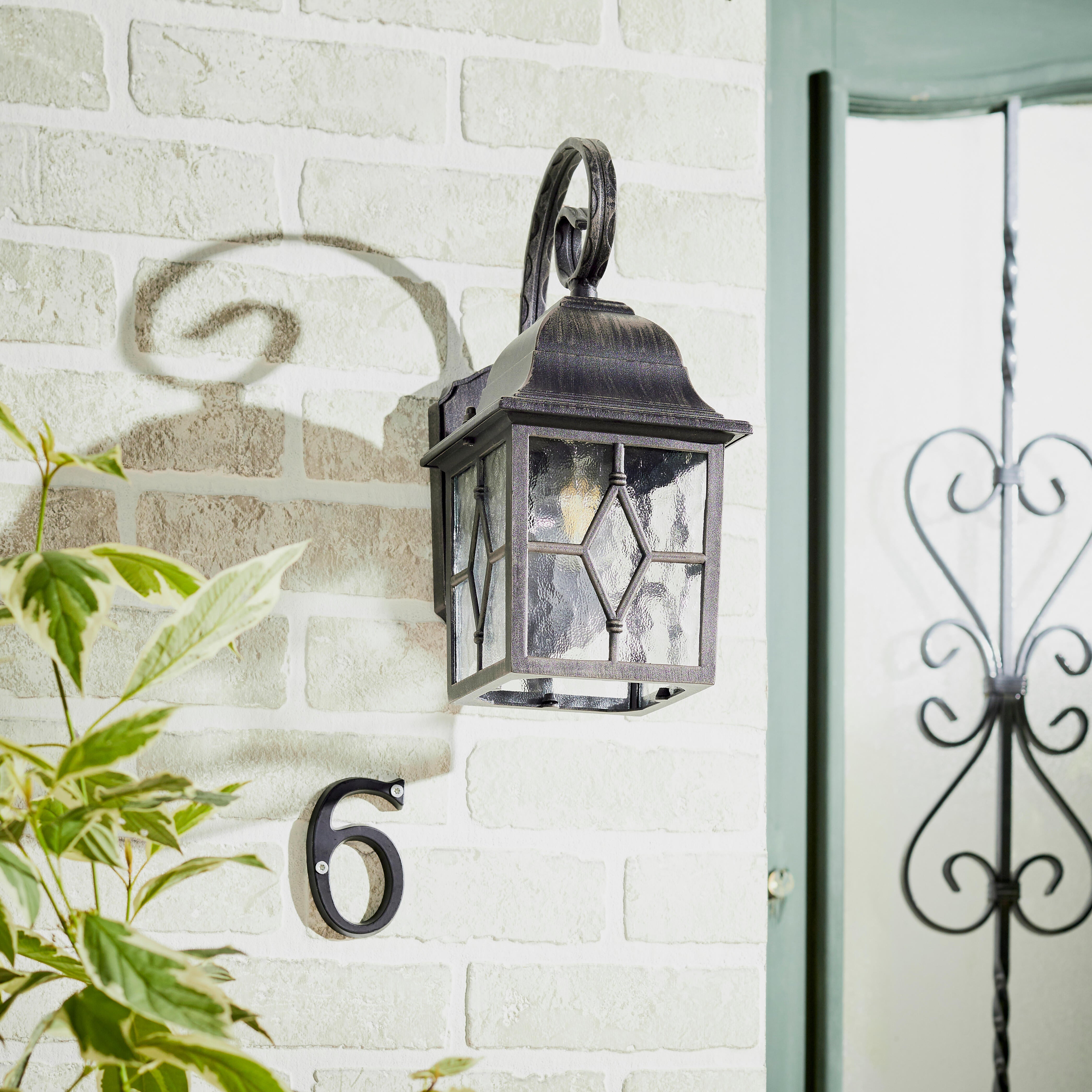 Applique rustico da esterno Torino marrone IP44 E27 INSPIRE - 4