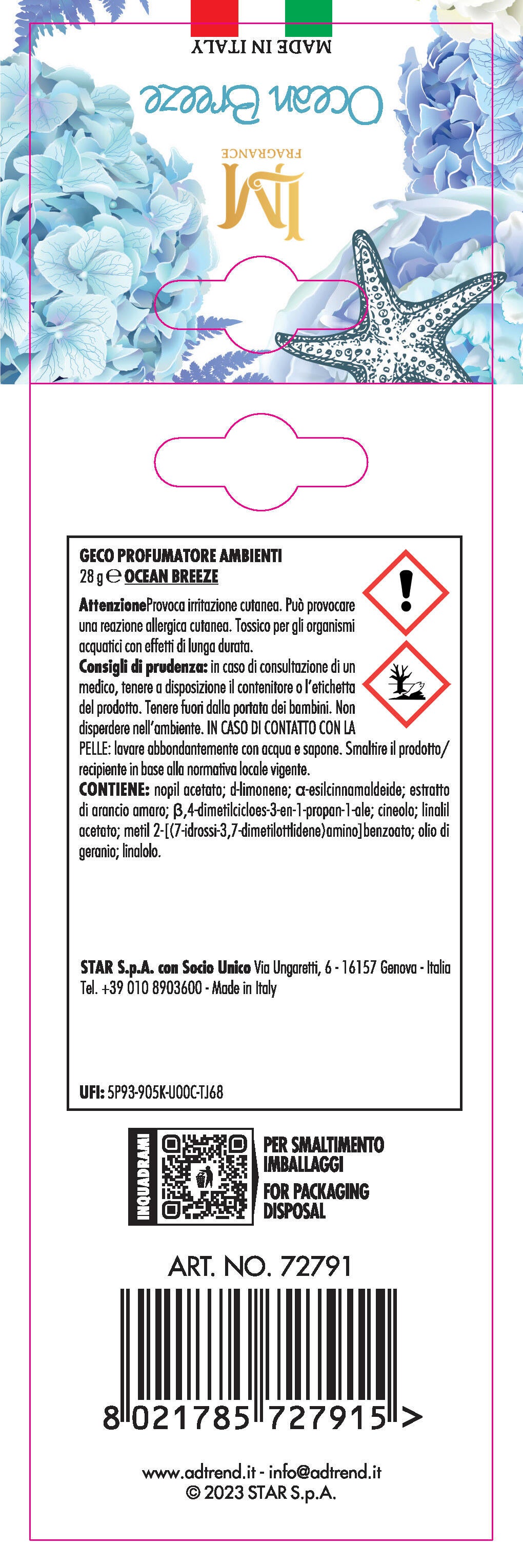 Diffusore ocean breeze 3 ml - 3