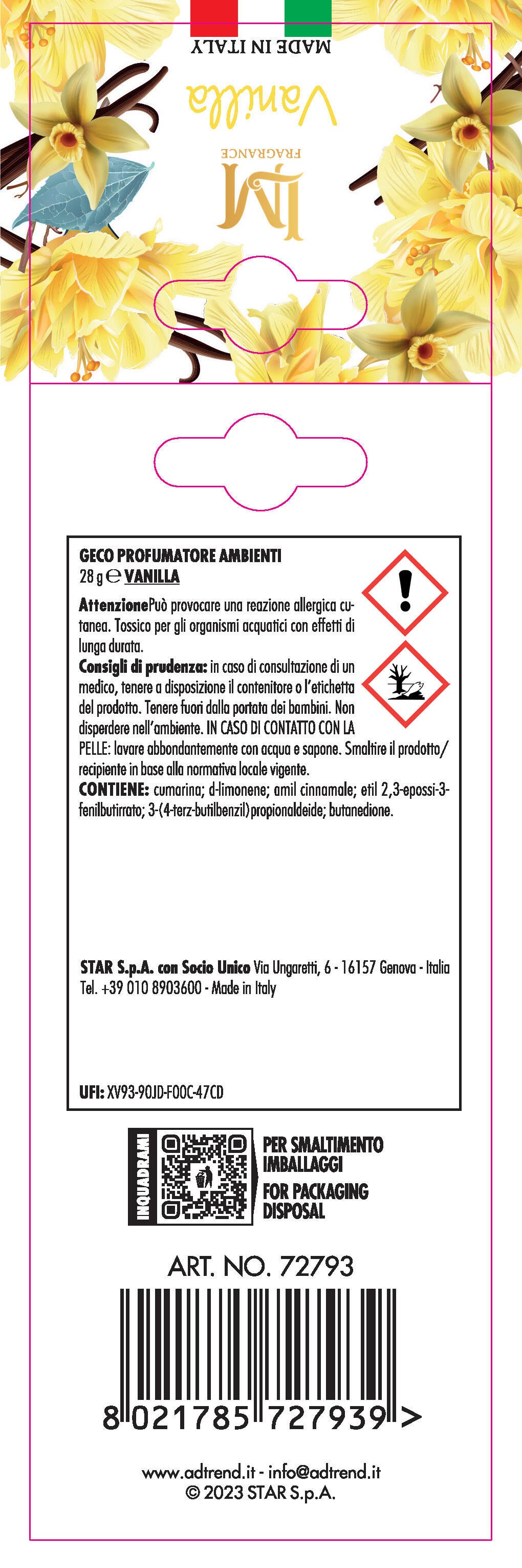 Diffusore vaniglia 3 ml - 3