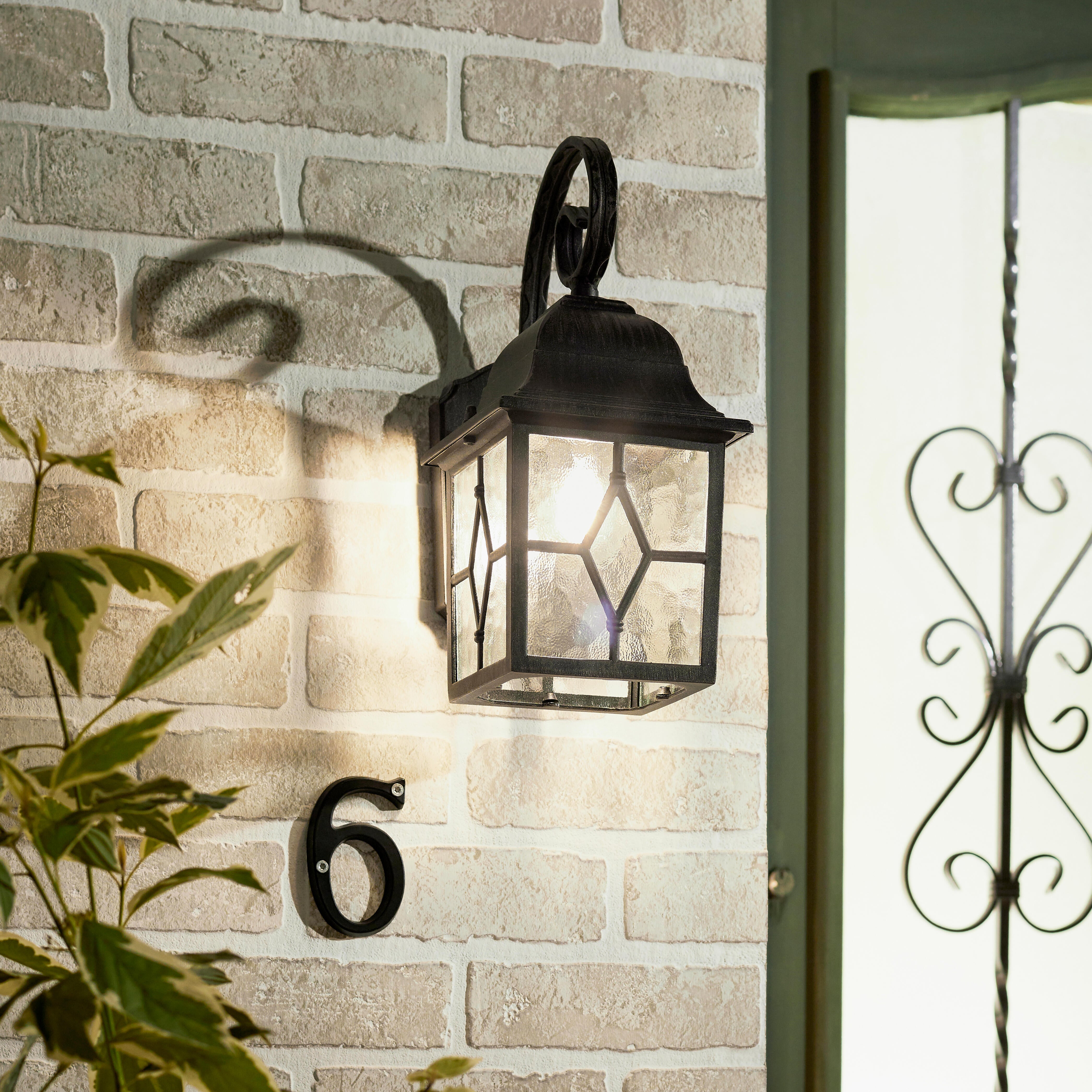 Applique rustico da esterno Torino marrone IP44 E27 INSPIRE - 5