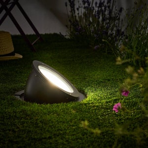 LED Lampada Solare Faretto da Pavimento Terra Luce Esterni 