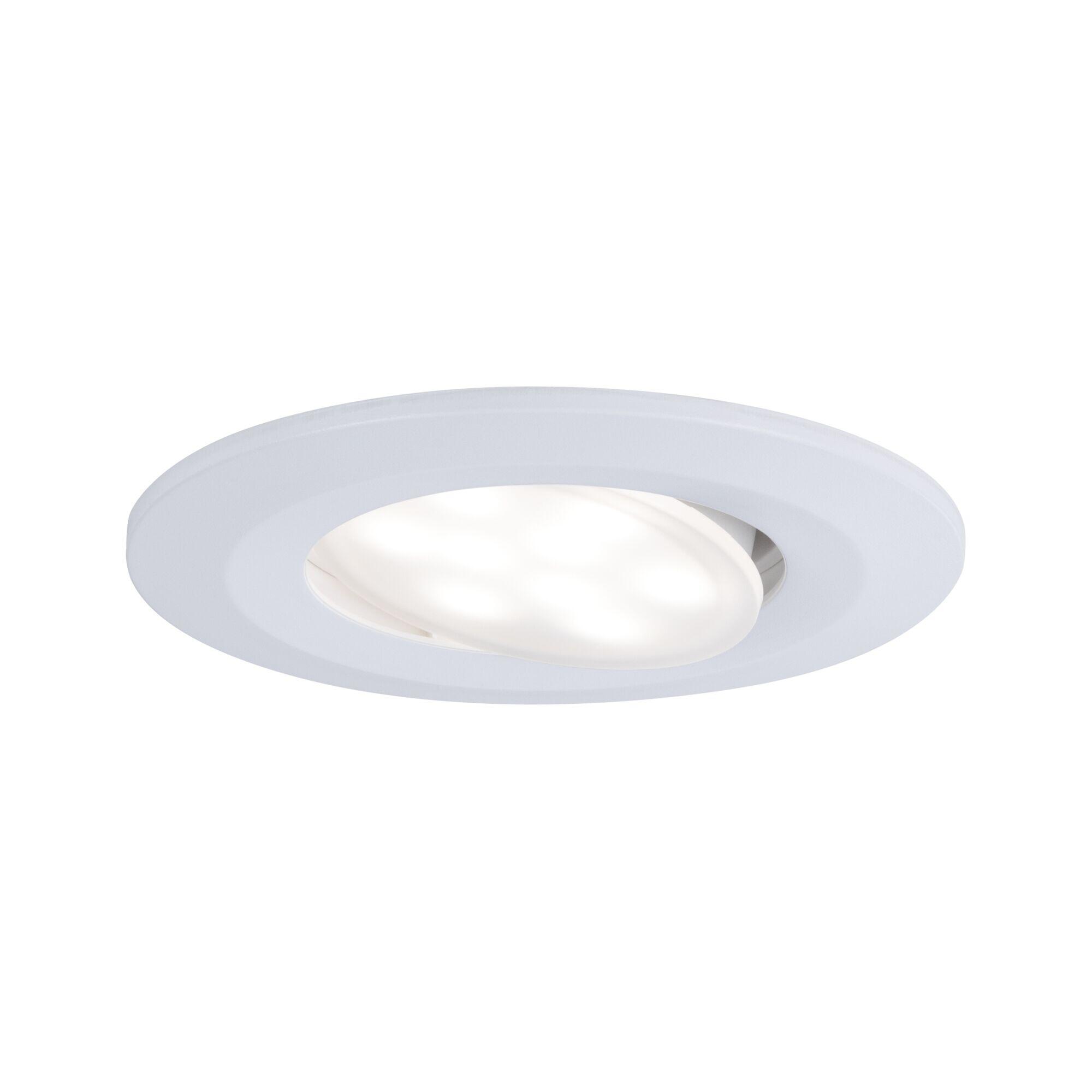 Kit 3 spots encastrés LED Calla, blanc chaud/neutre, rond blanc PAULMANN - 3