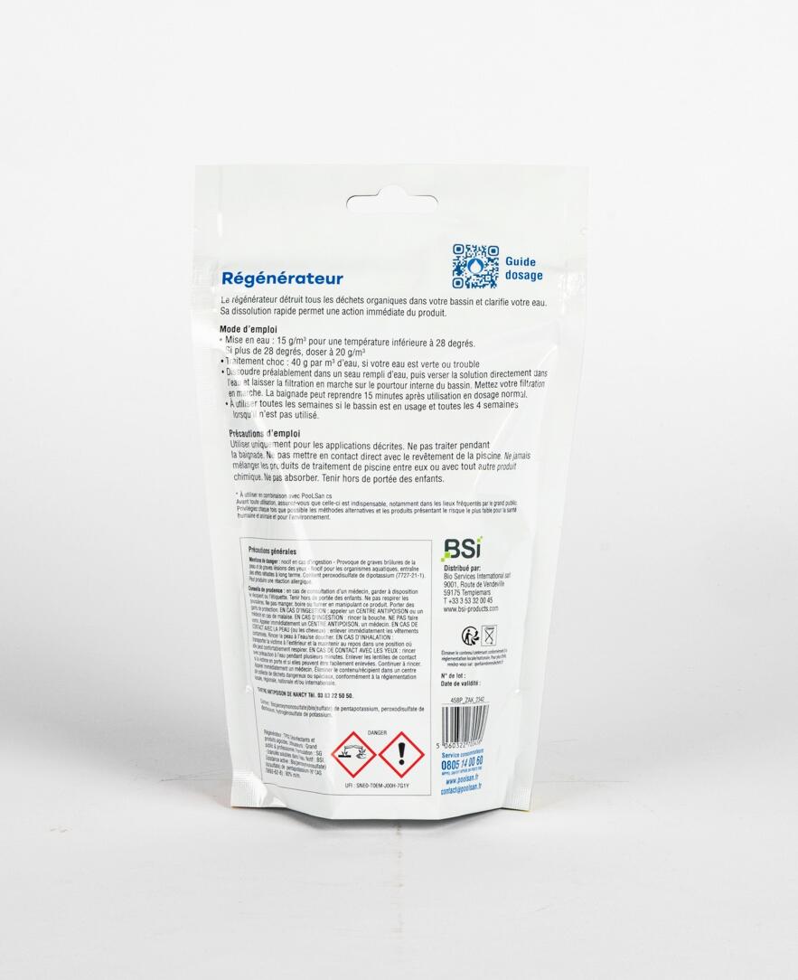 Oxygène actif pour spa POOLSAN, 0.4 kg - 2