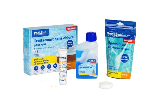 Kit spécial spa POOLSAN, 250 ml