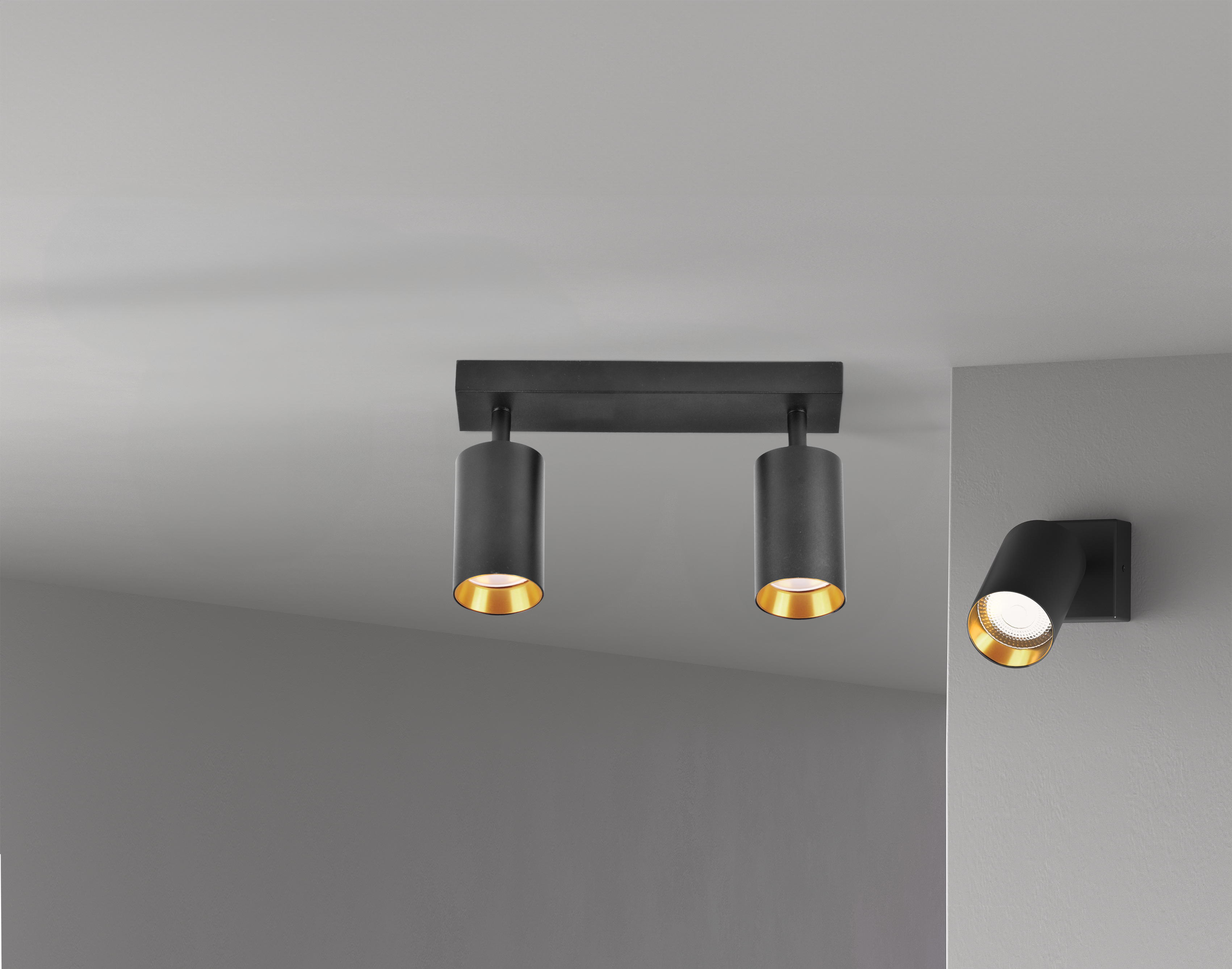 Listwa reflektorowa Maribel czarna 2 x GU10 Goldlux - 2