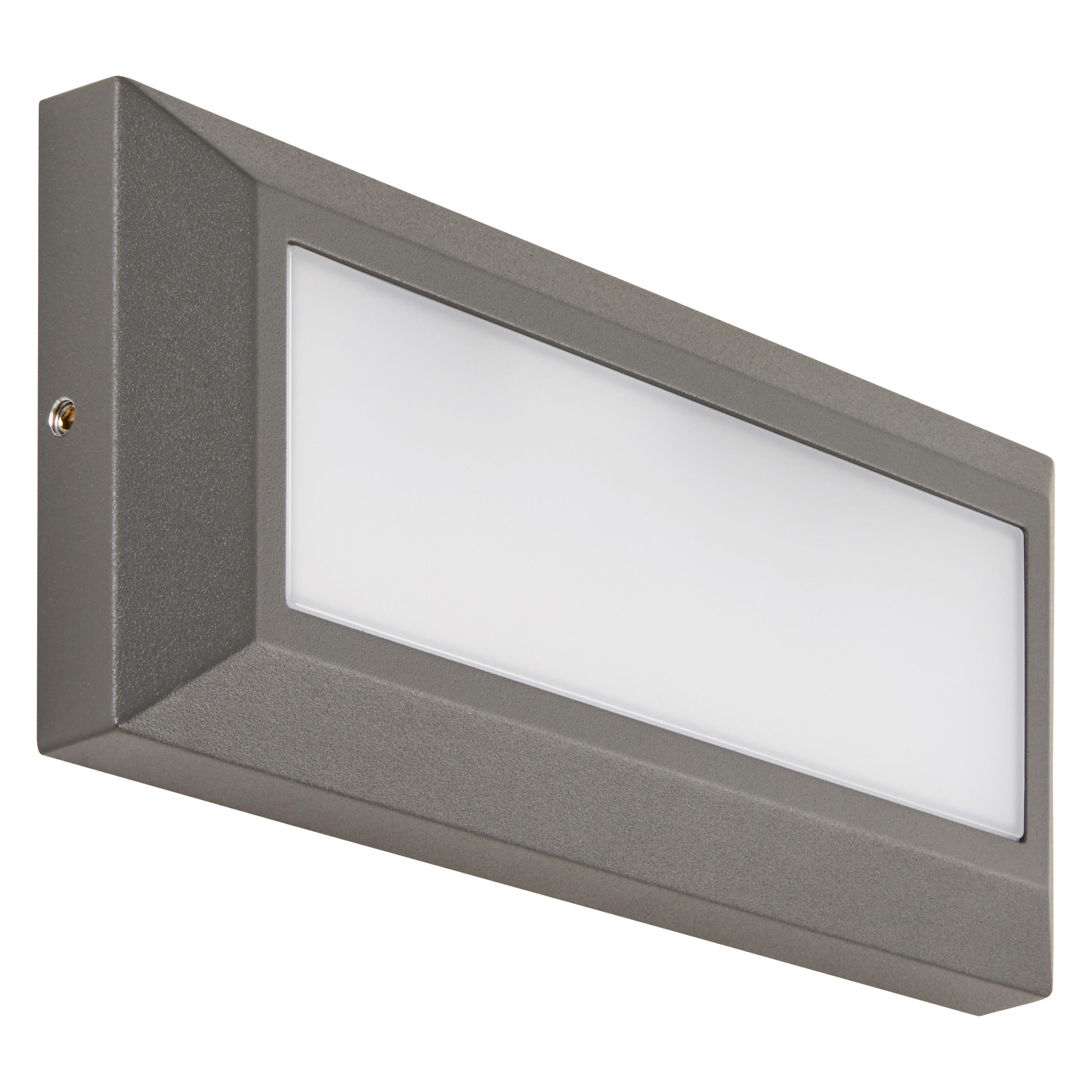 Candeeiro de parede exterior led Bronson 1400lm IP44 cinzento Inspire - 3