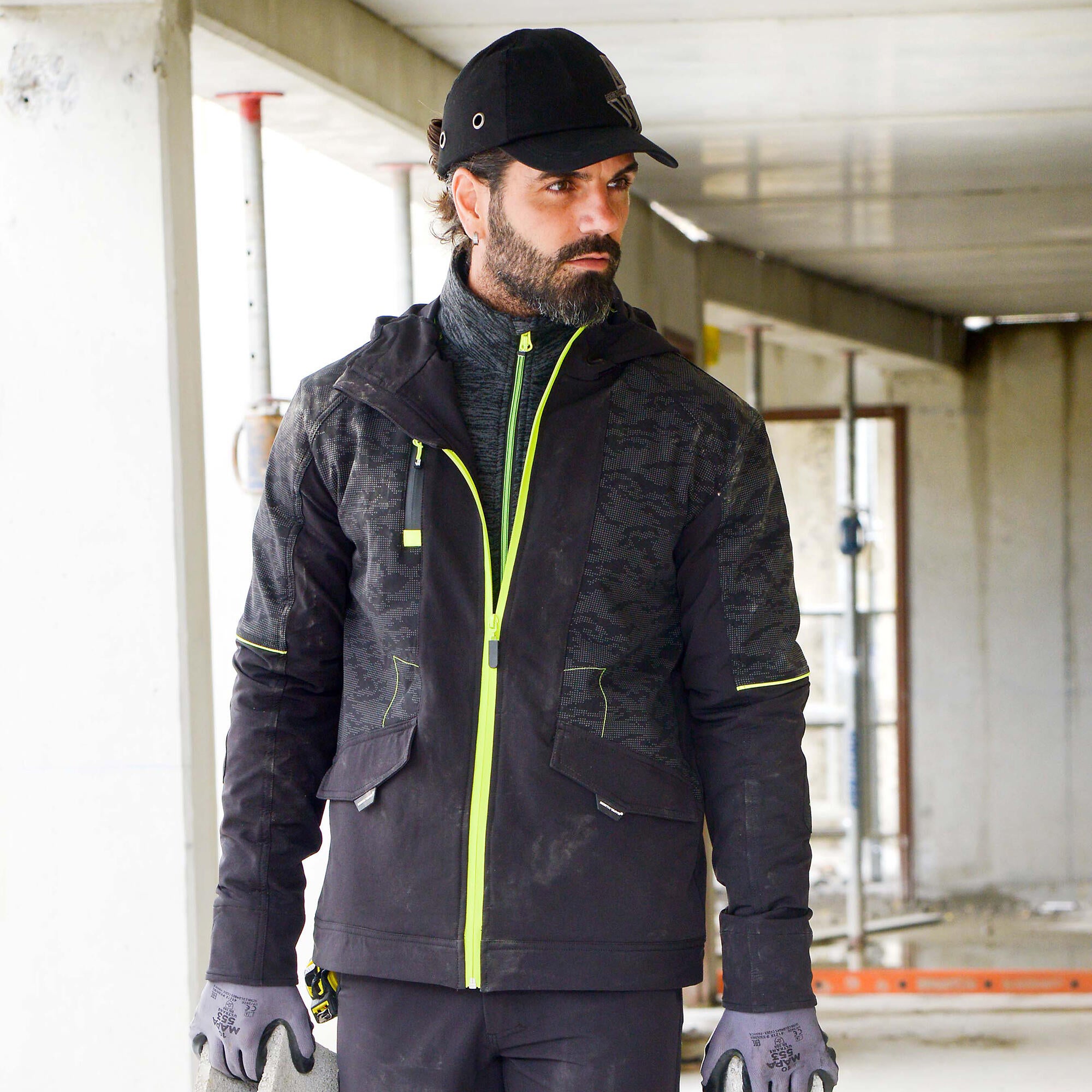 Parka de travail 1253-nr-xl, NINE WORTHS noir, taille xl - 2