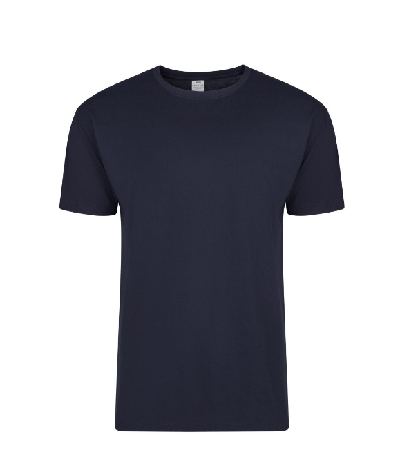 T-shirt de manga curta 155g/m2 deep navy Velilla XL Leroy Merlin - Main Image