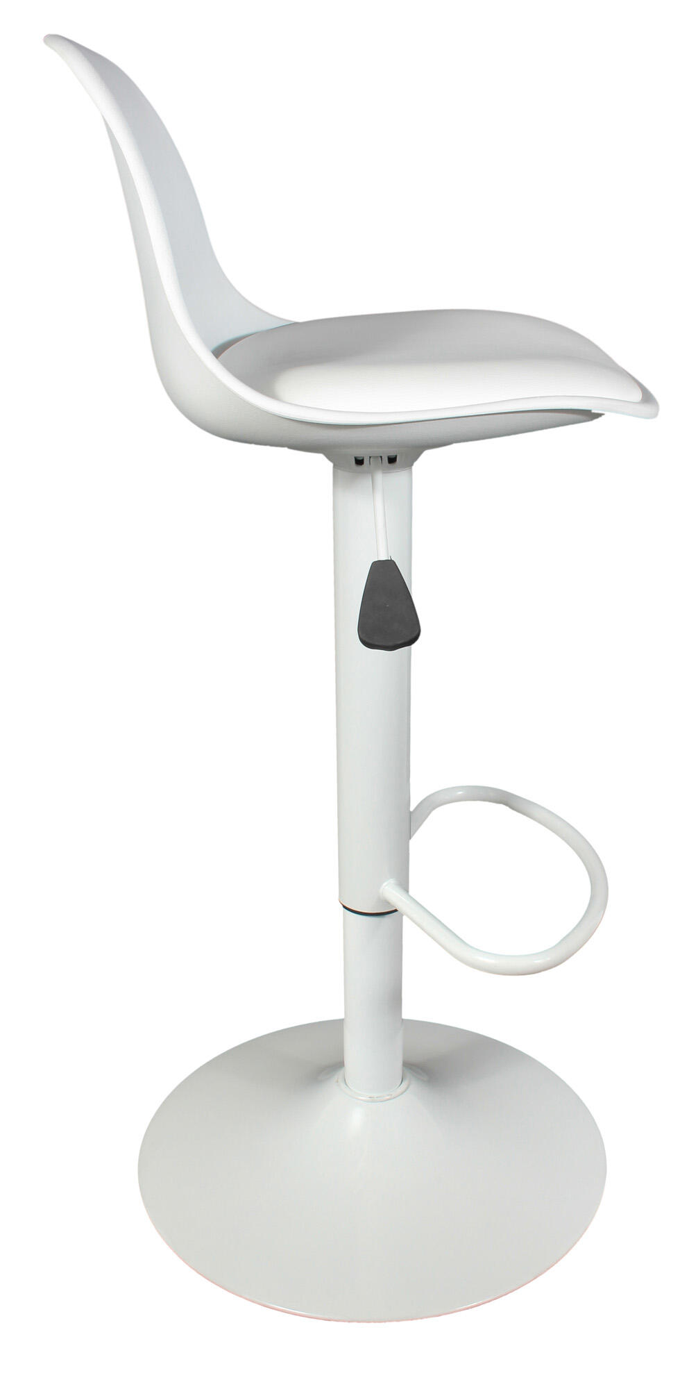 Banco de bar acolchoado 2 unidades ajustável 83 a 104 cm branco The Home Deco Factoy Isak - 10