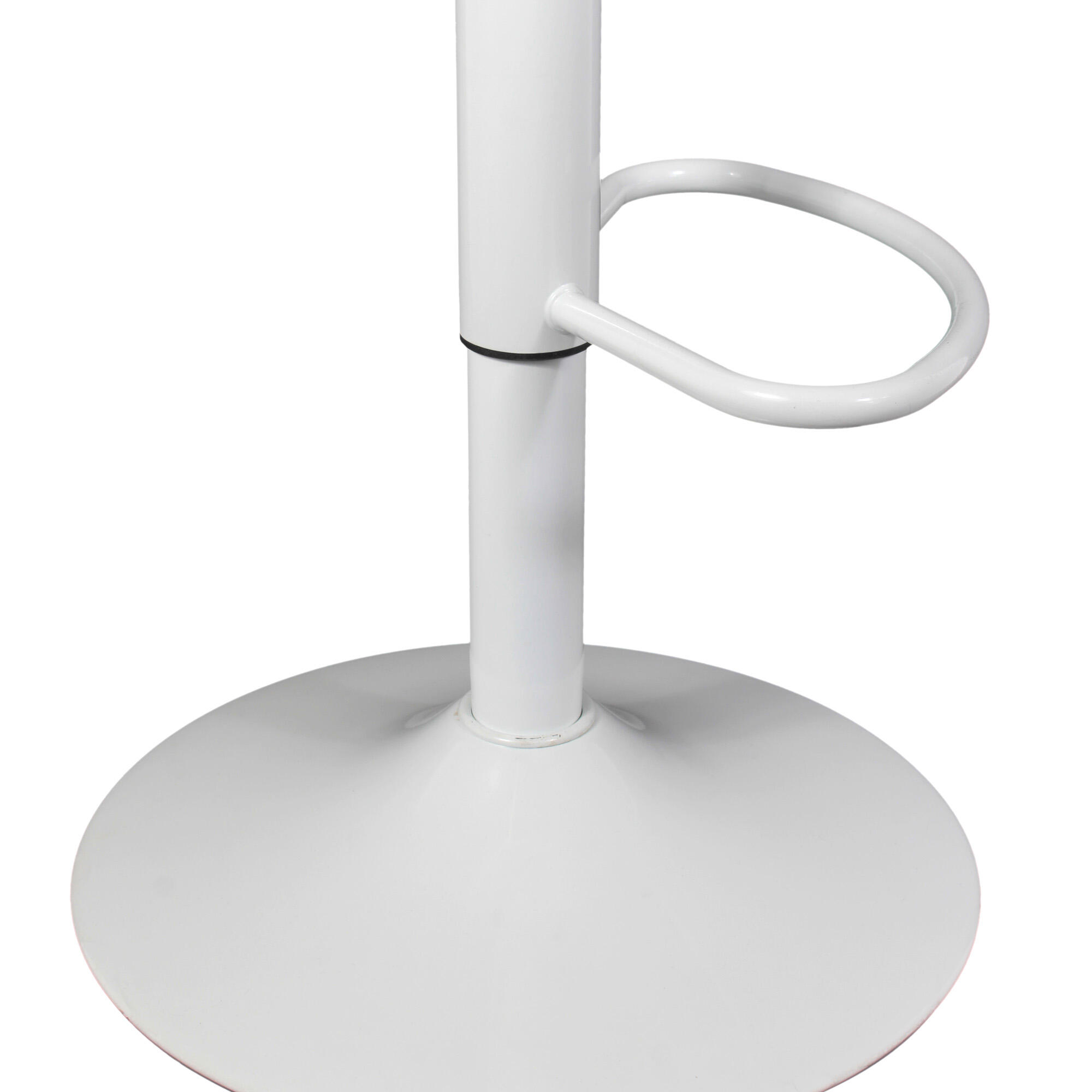 Banco de bar acolchoado 2 unidades ajustável 83 a 104 cm branco The Home Deco Factoy Isak - 6