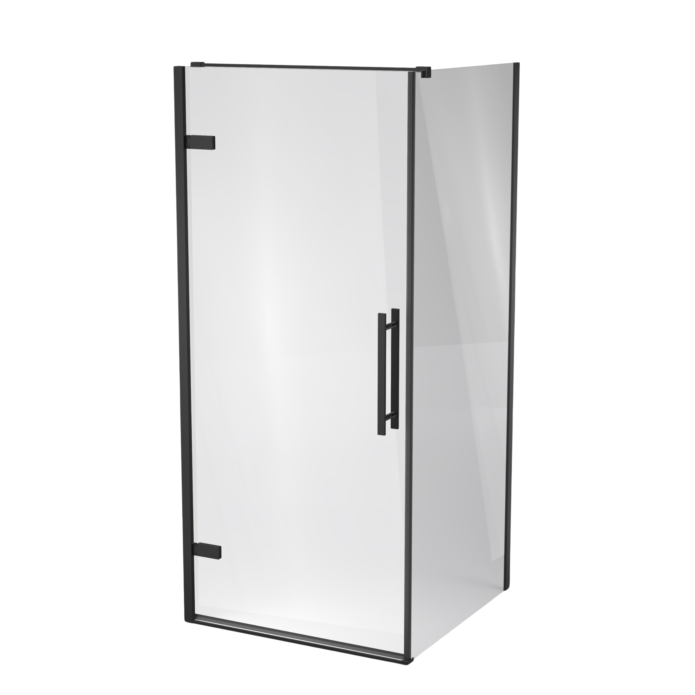 Kabina prysznicowa Cool 90x90x195 cm czarna Ravak